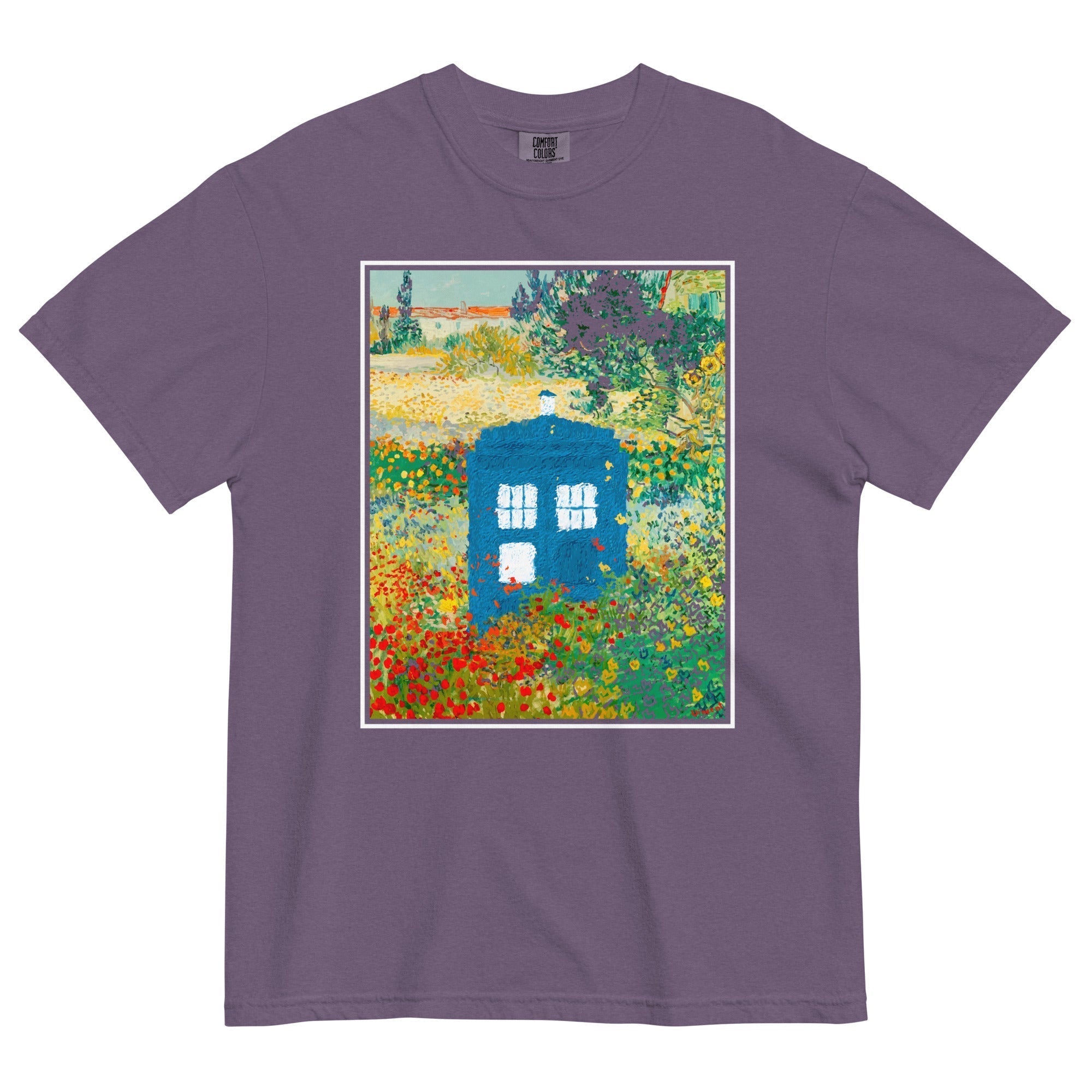 Garden In Bloom Men's Relaxed Fit Tee Hoodie, Sweatshirt | CoreVibeTees.com (Image 3)