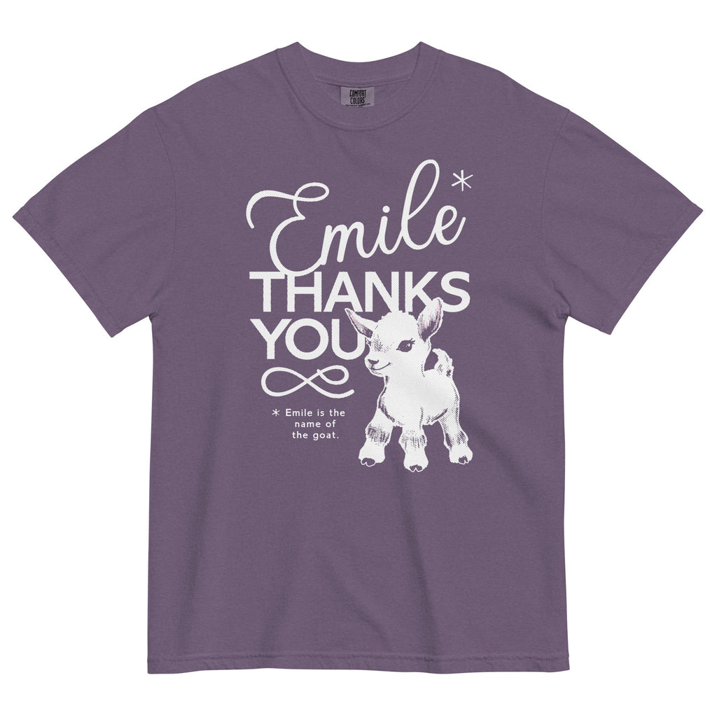 Emile Thanks You Men's Relaxed Fit Tee Hoodie, Sweatshirt | CoreVibeTees.com (Image 2)