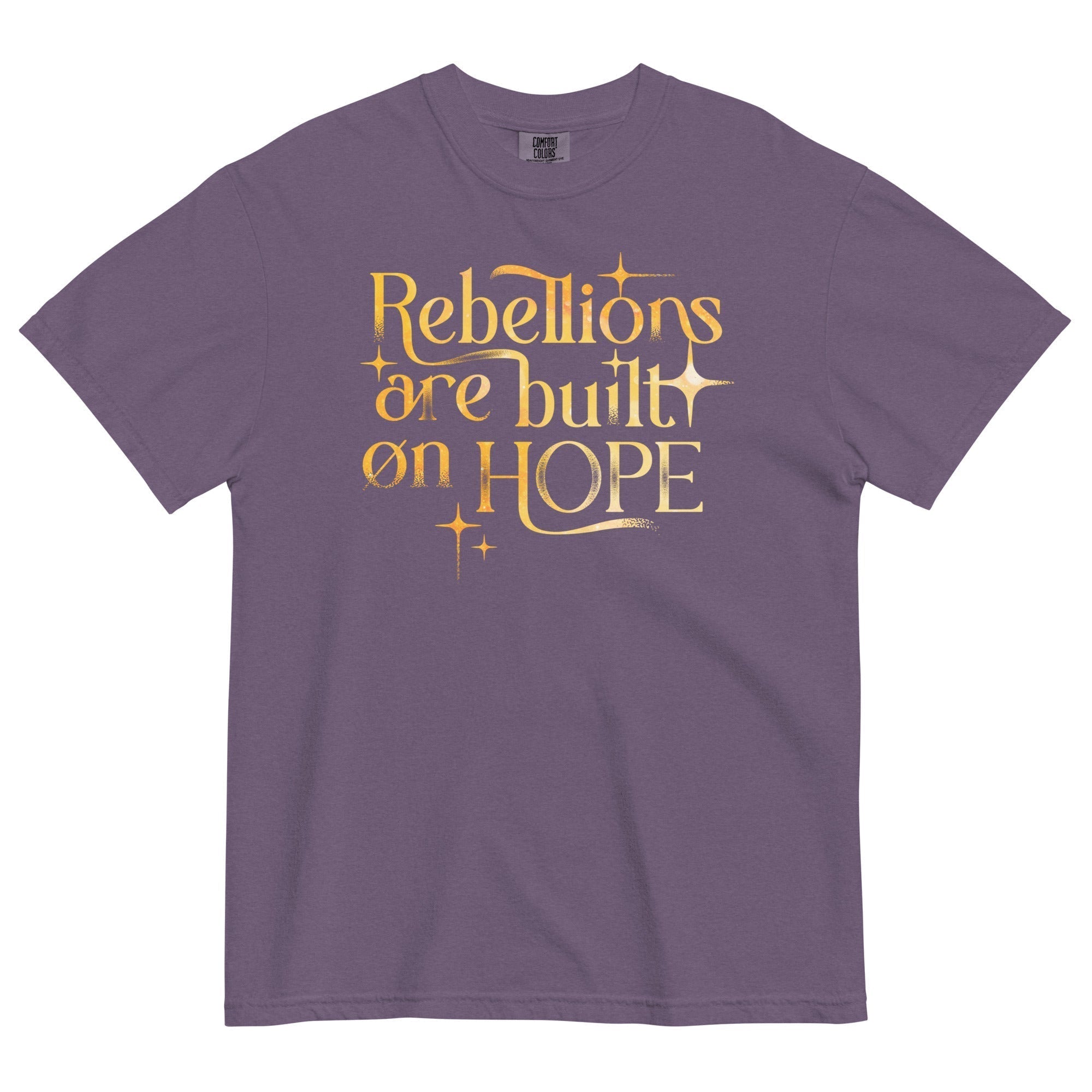 Rebellions Are Built On Hope Men's Relaxed Fit Tee Hoodie, Sweatshirt | CoreVibeTees.com (Image 4)