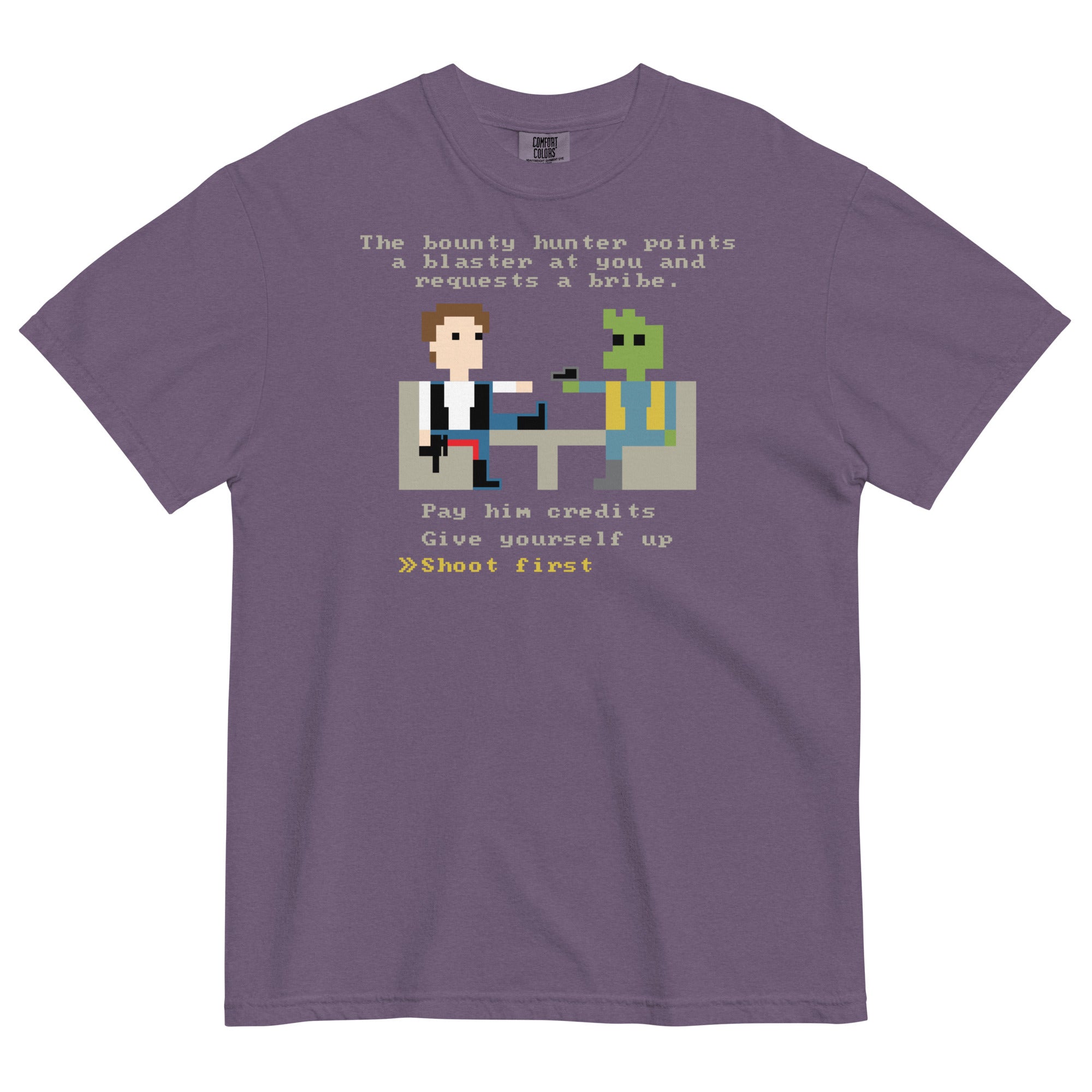 The Bounty Hunter Men's Relaxed Fit Tee Hoodie, Sweatshirt | CoreVibeTees.com (Image 4)