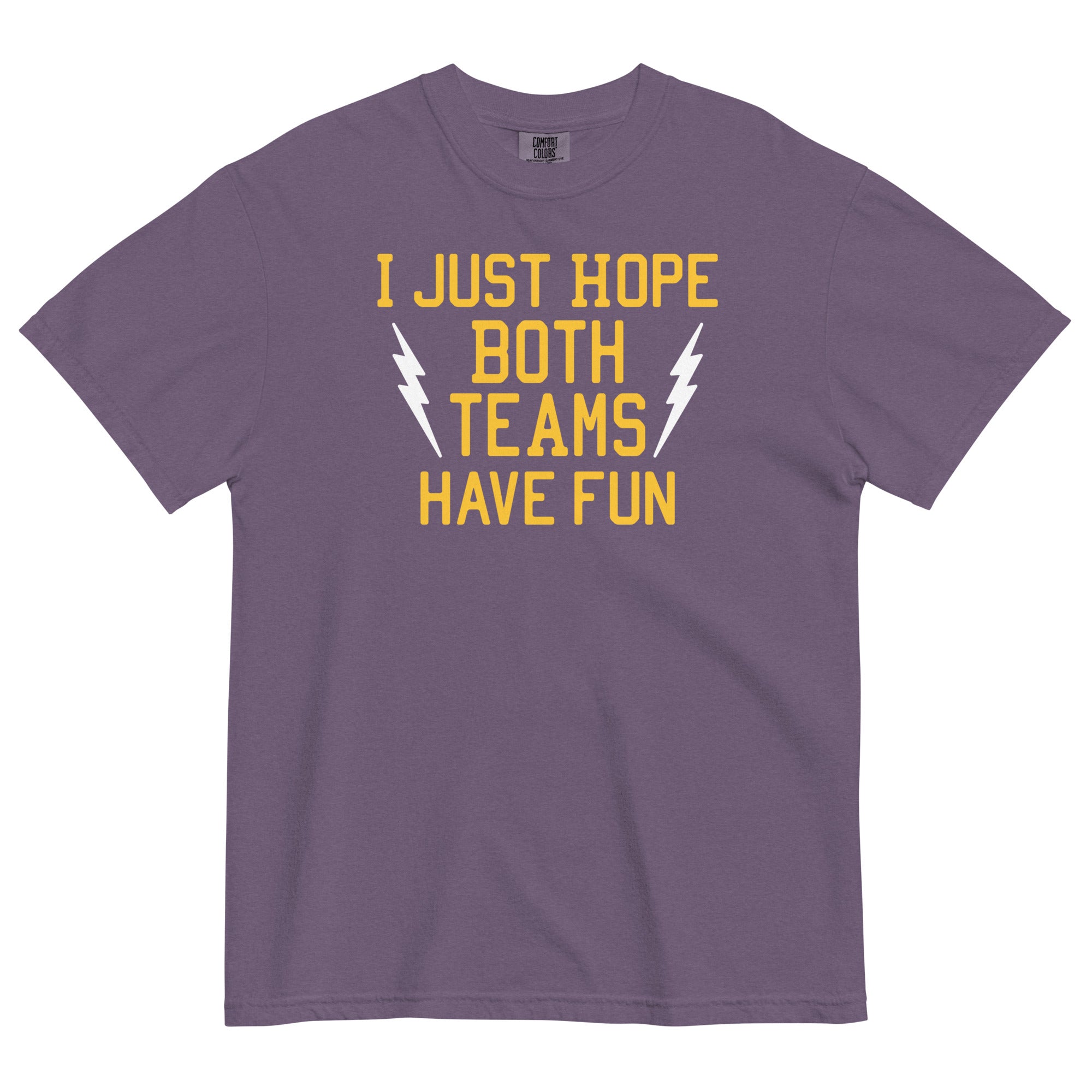 I Just Hope Both Teams Have Fun Men's Relaxed Fit Tee Hoodie, Sweatshirt | CoreVibeTees.com (Image 5)
