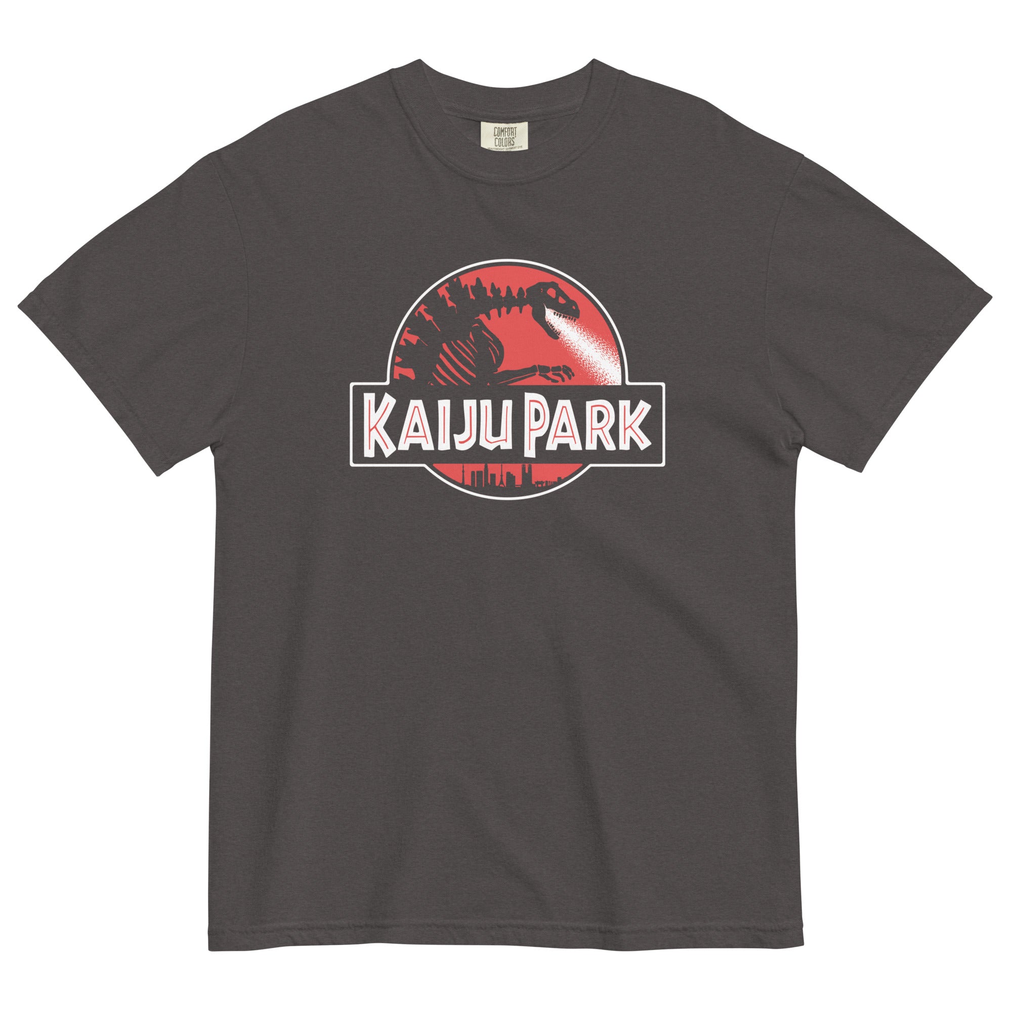 Kaiju Park Men's Relaxed Fit Tee Hoodie, Sweatshirt | CoreVibeTees.com (Image 3)