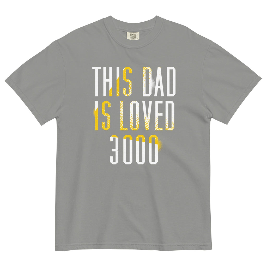 This Dad Is Loved 3000 Men's Relaxed Fit Tee Hoodie, Sweatshirt | CoreVibeTees.com (Image 5)
