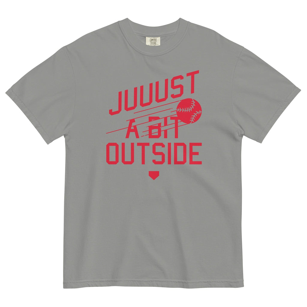 Just A Bit Outside Men's Relaxed Fit Tee Hoodie, Sweatshirt | CoreVibeTees.com (Image 3)