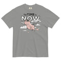 The Time Is Now Men's Relaxed Fit Tee Hoodie, Sweatshirt | CoreVibeTees.com (Image 1)