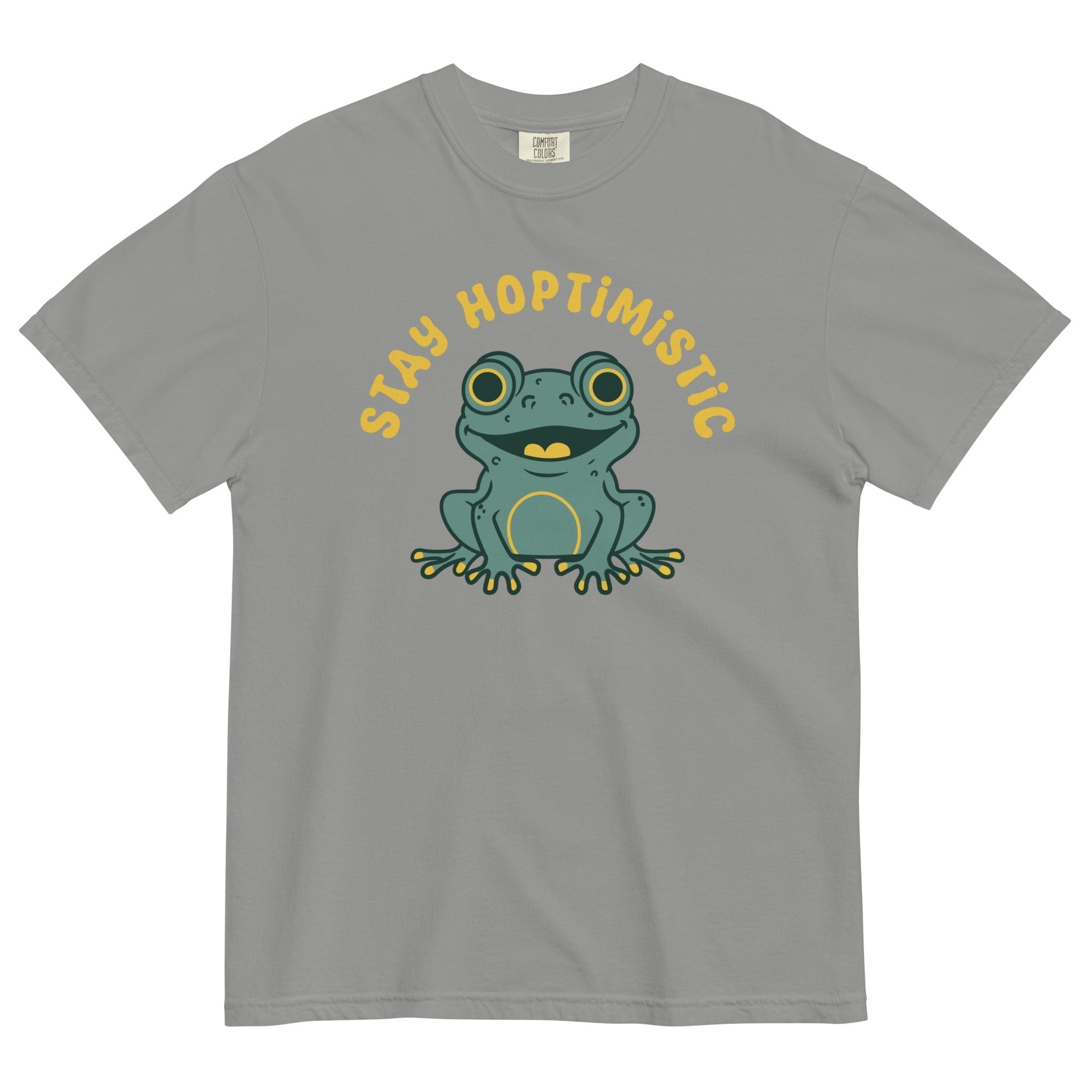 Stay Hoptimistic Men's Relaxed Fit Tee Hoodie, Sweatshirt | CoreVibeTees.com (Image 4)