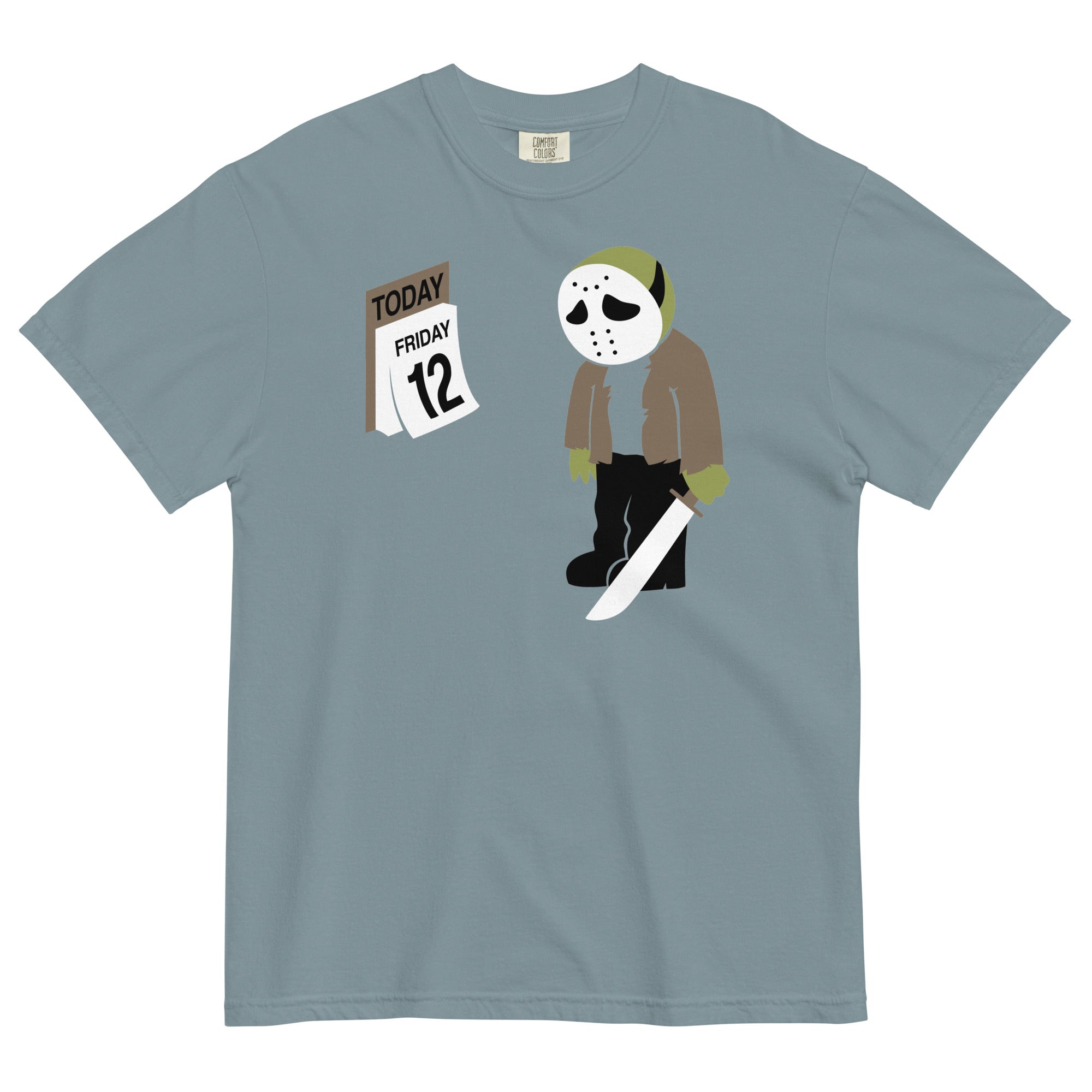 Friday the 12th Men's Relaxed Fit Tee Hoodie, Sweatshirt | CoreVibeTees.com (Image 1)
