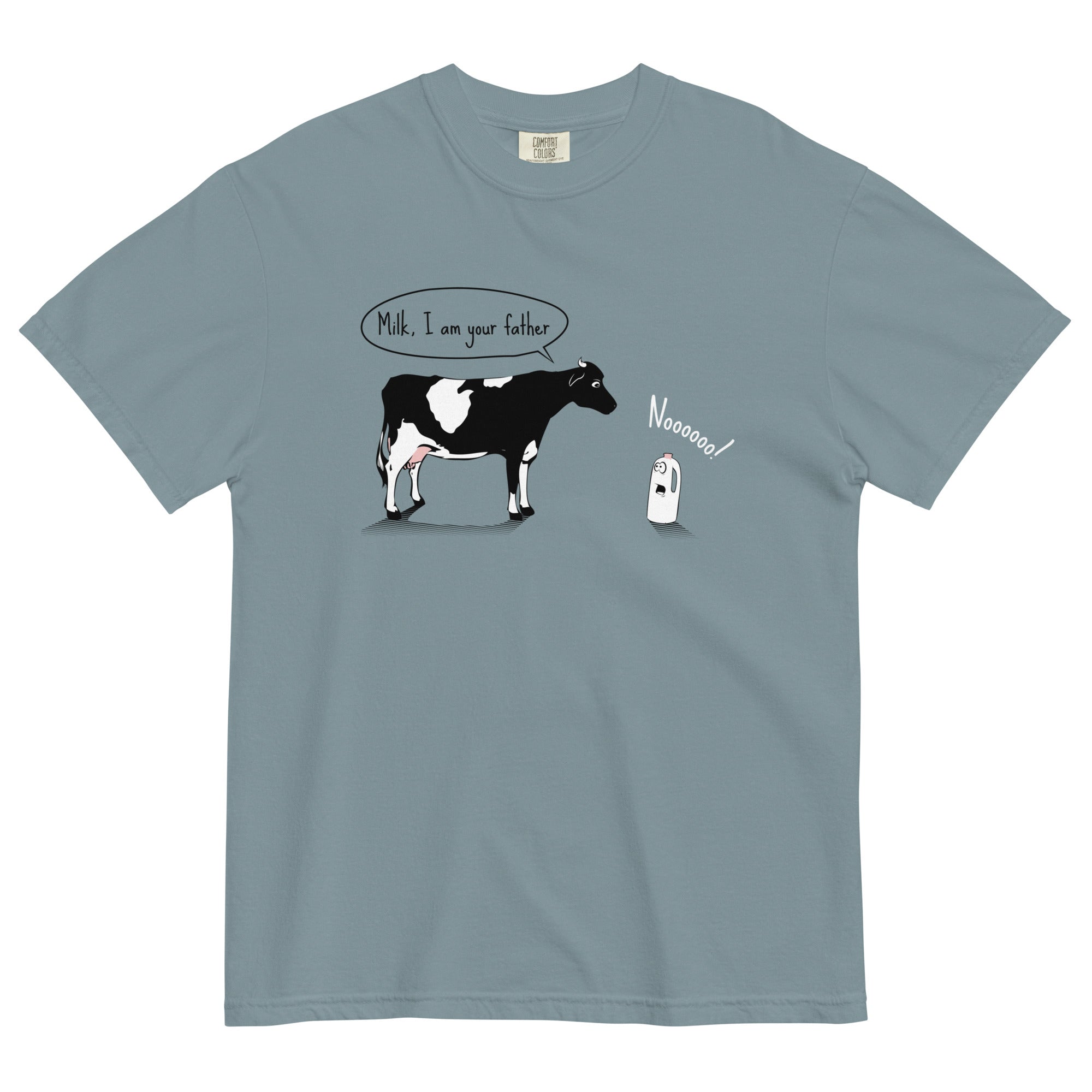 Milk, I am your father Men's Relaxed Fit Tee Hoodie, Sweatshirt | CoreVibeTees.com (Image 3)