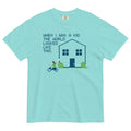 When I Was A Kid The World Men's Relaxed Fit Tee Hoodie, Sweatshirt | CoreVibeTees.com (Image 1)