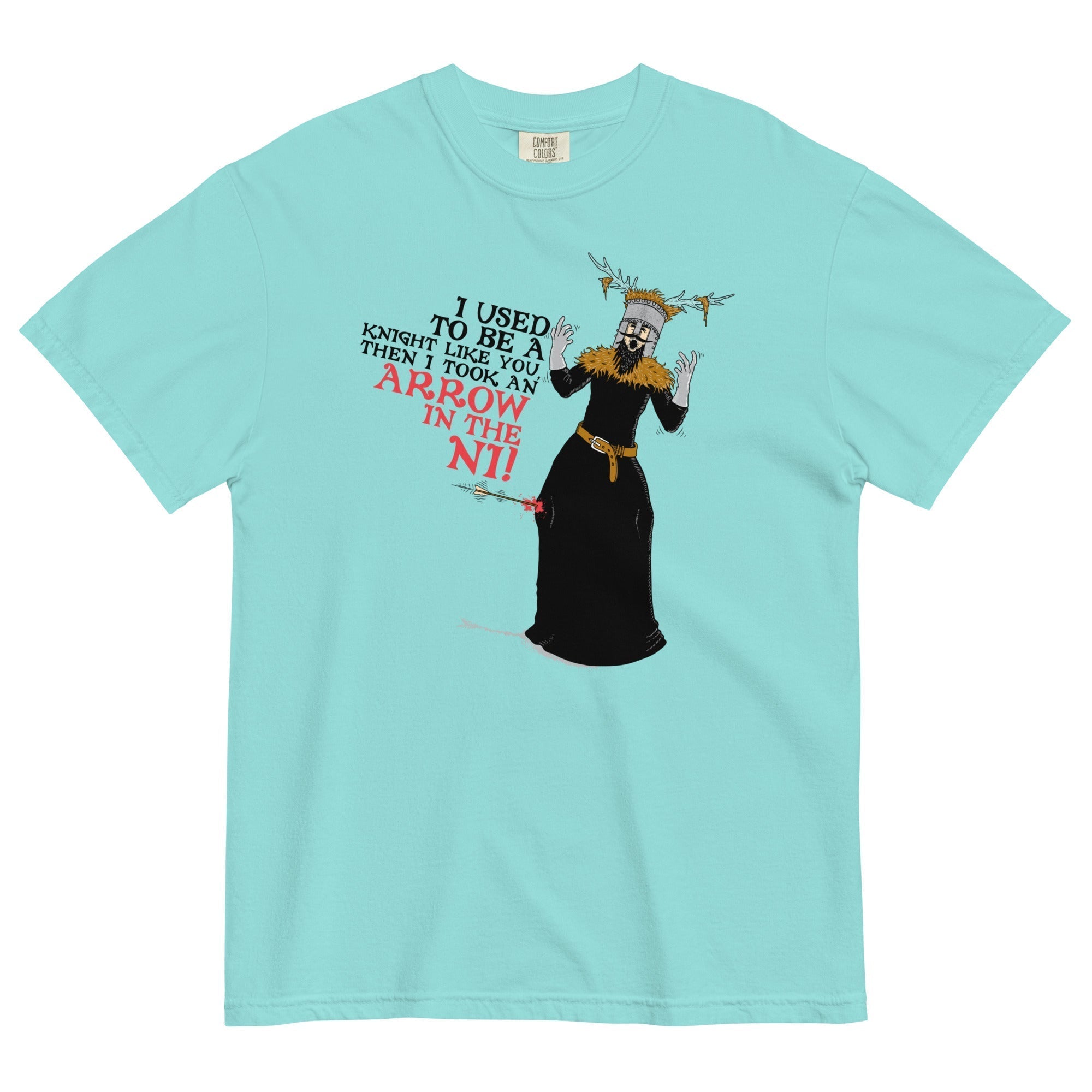 An Arrow In The Ni Men's Relaxed Fit Tee Hoodie, Sweatshirt | CoreVibeTees.com (Image 4)