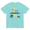 The Weather Is Great Up Here! Men's Relaxed Fit Tee Hoodie, Sweatshirt | CoreVibeTees.com (Image 1)