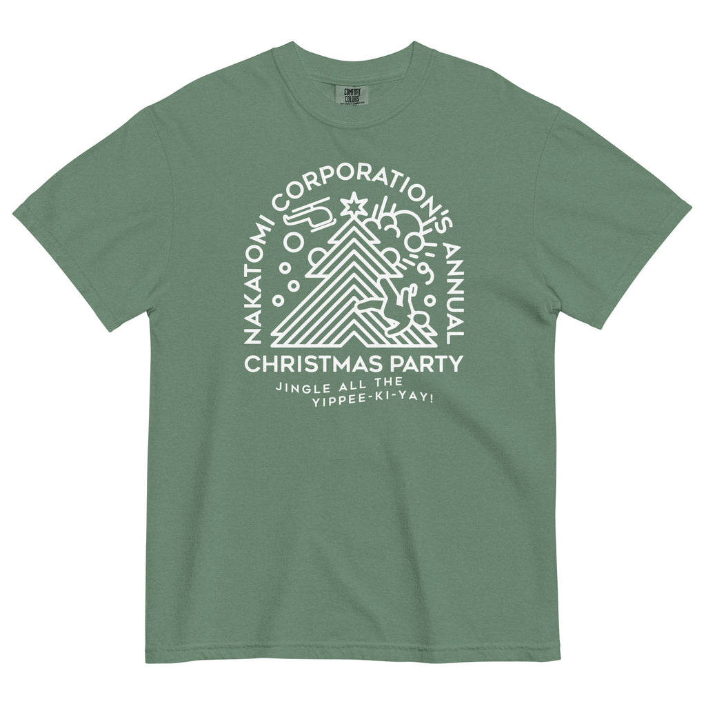 Nakatomi Christmas Party Men's Relaxed Fit Tee Hoodie, Sweatshirt | CoreVibeTees.com (Image 5)