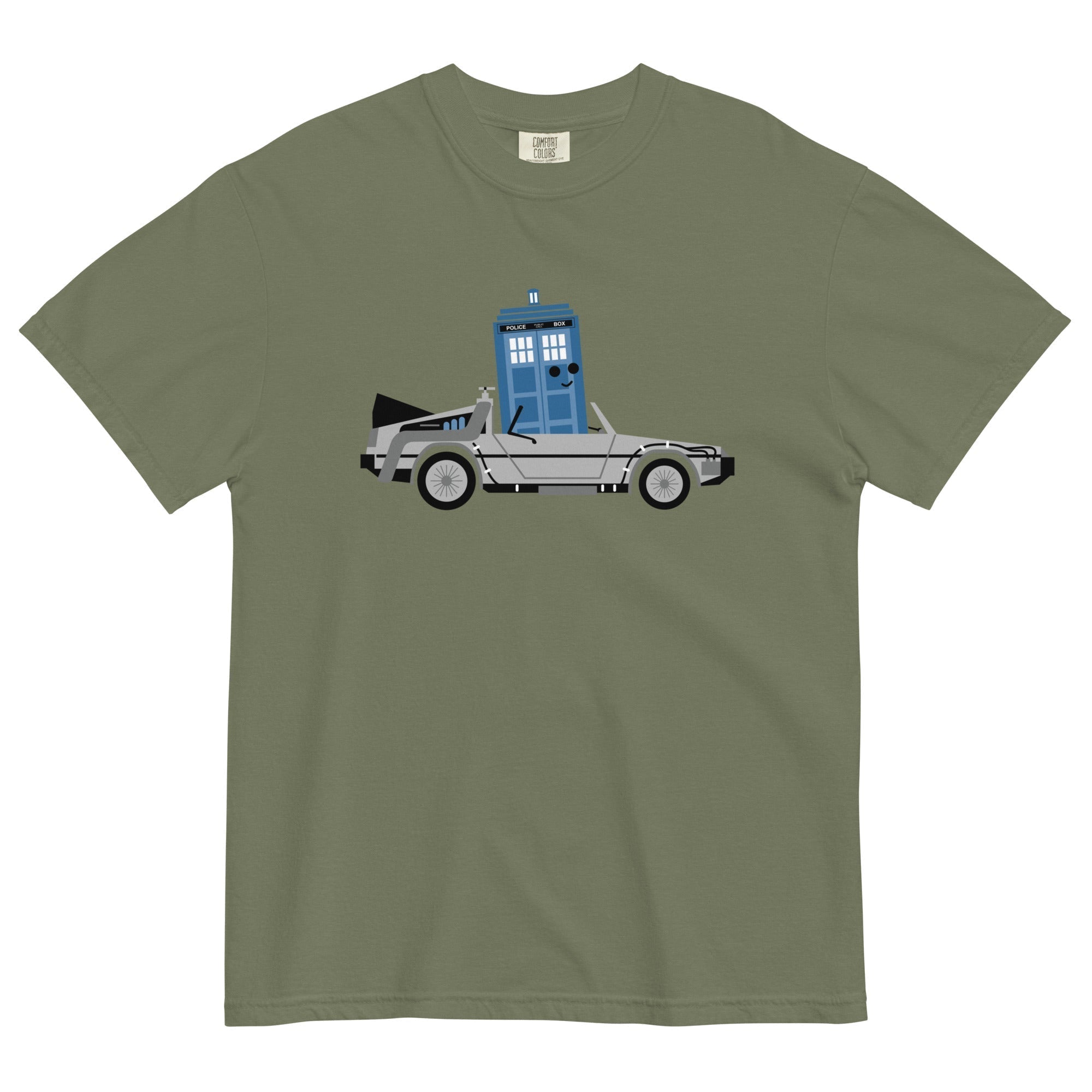 Time Machine x Two Men's Relaxed Fit Tee Hoodie, Sweatshirt | CoreVibeTees.com (Image 1)