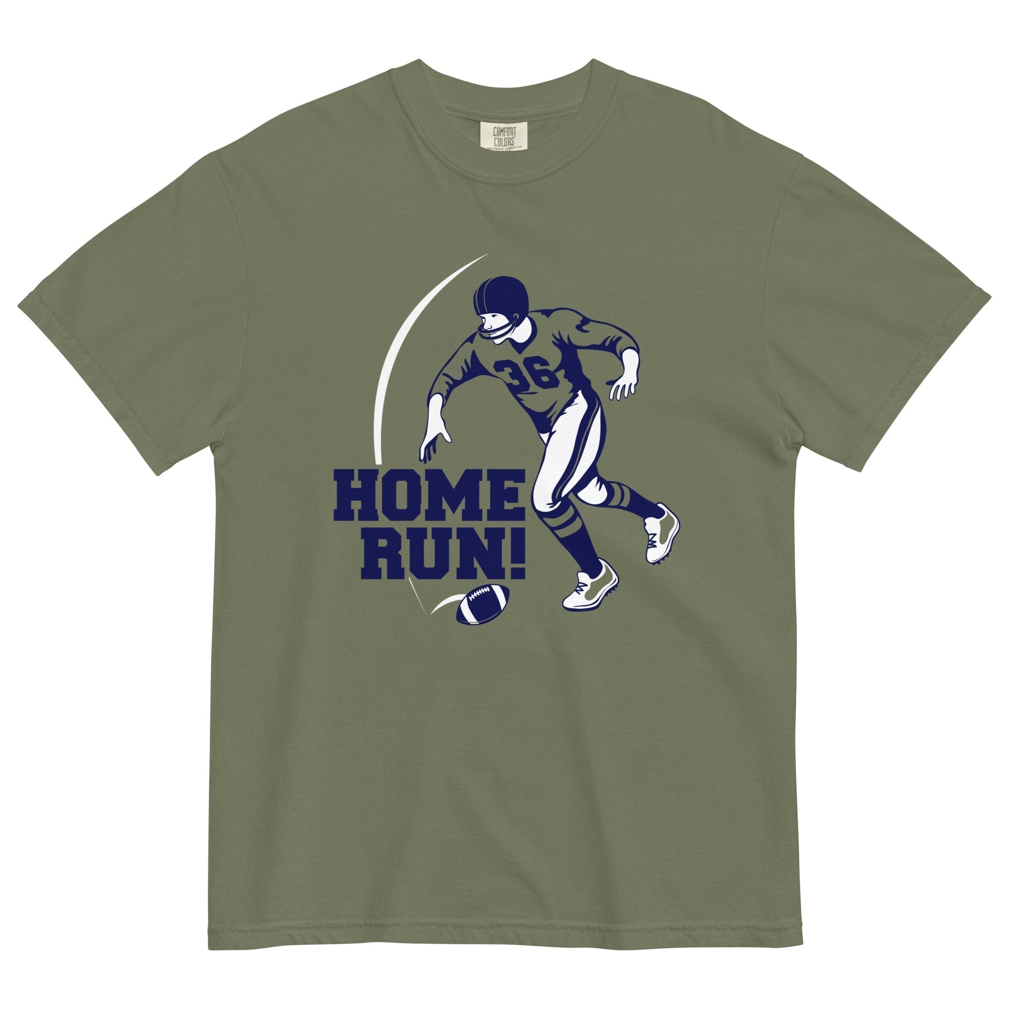 Home Run! Men's Relaxed Fit Tee Hoodie, Sweatshirt | CoreVibeTees.com (Image 3)
