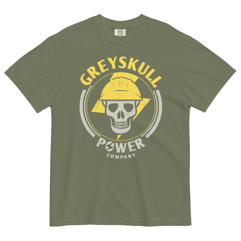 Greyskull Power Company Men's Relaxed Fit Tee Hoodie, Sweatshirt | CoreVibeTees.com (Image 3)