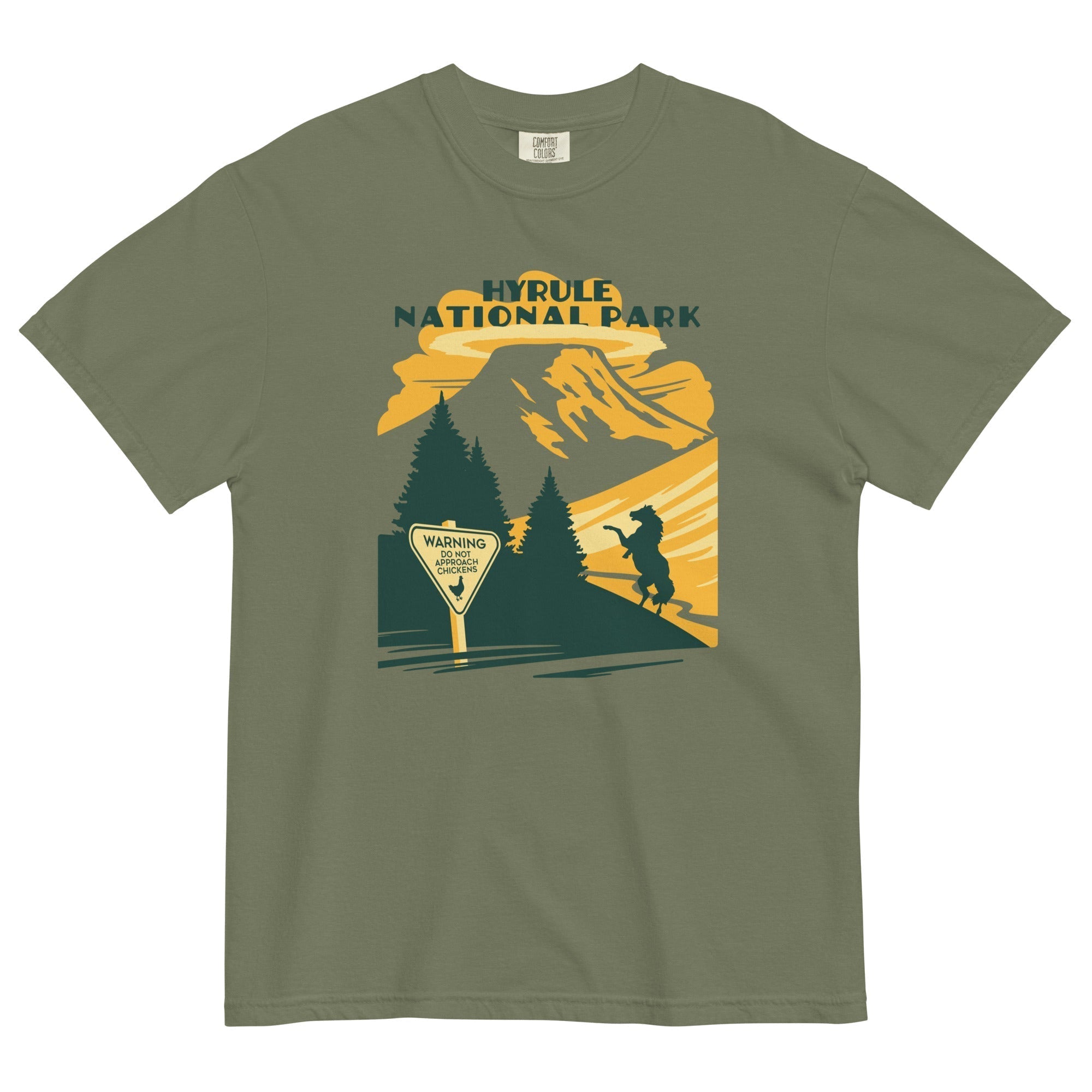 Hyrule National Park Men's Relaxed Fit Tee Hoodie, Sweatshirt | CoreVibeTees.com (Image 2)