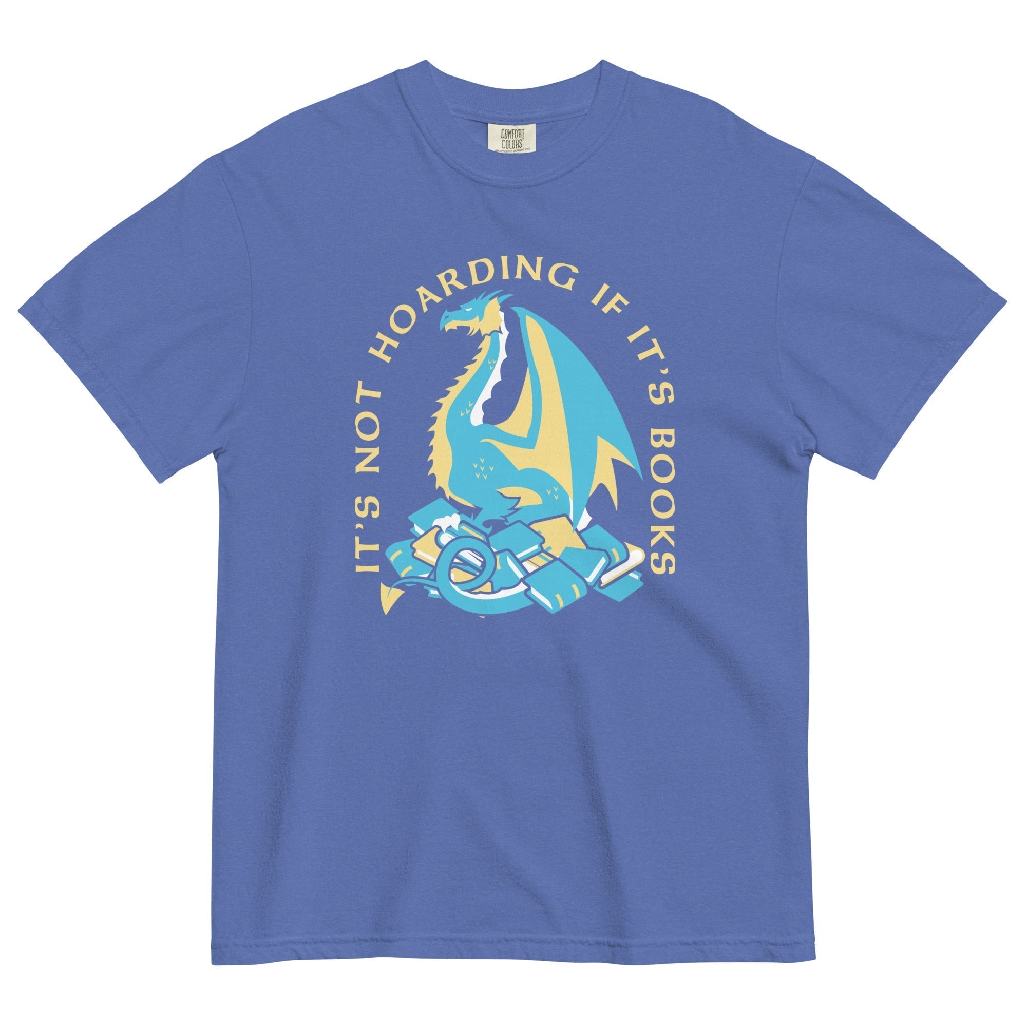 It's Not Hoarding If It's Books Men's Relaxed Fit Tee Hoodie, Sweatshirt | CoreVibeTees.com (Image 5)