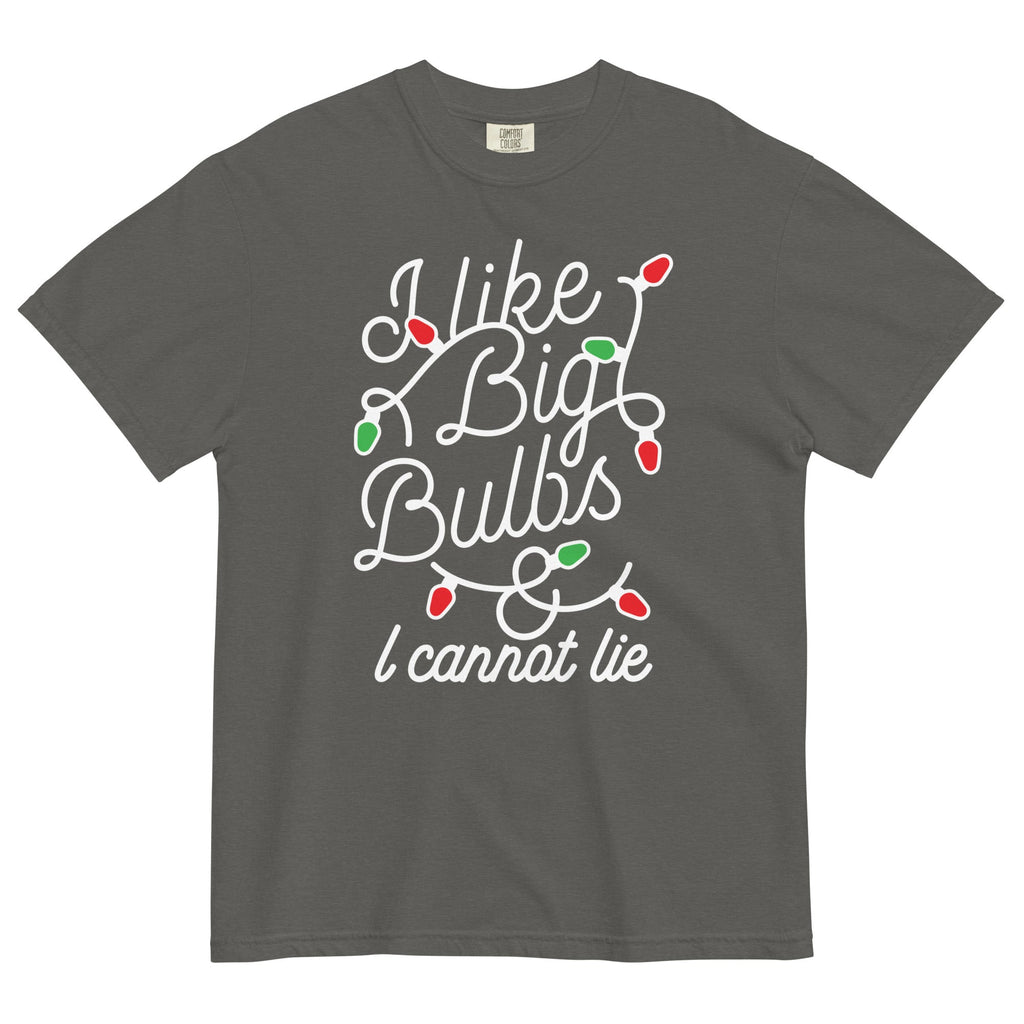 I Like Big Bulbs & I Cannot Lie Men's Relaxed Fit Tee Hoodie, Sweatshirt | CoreVibeTees.com (Image 1)