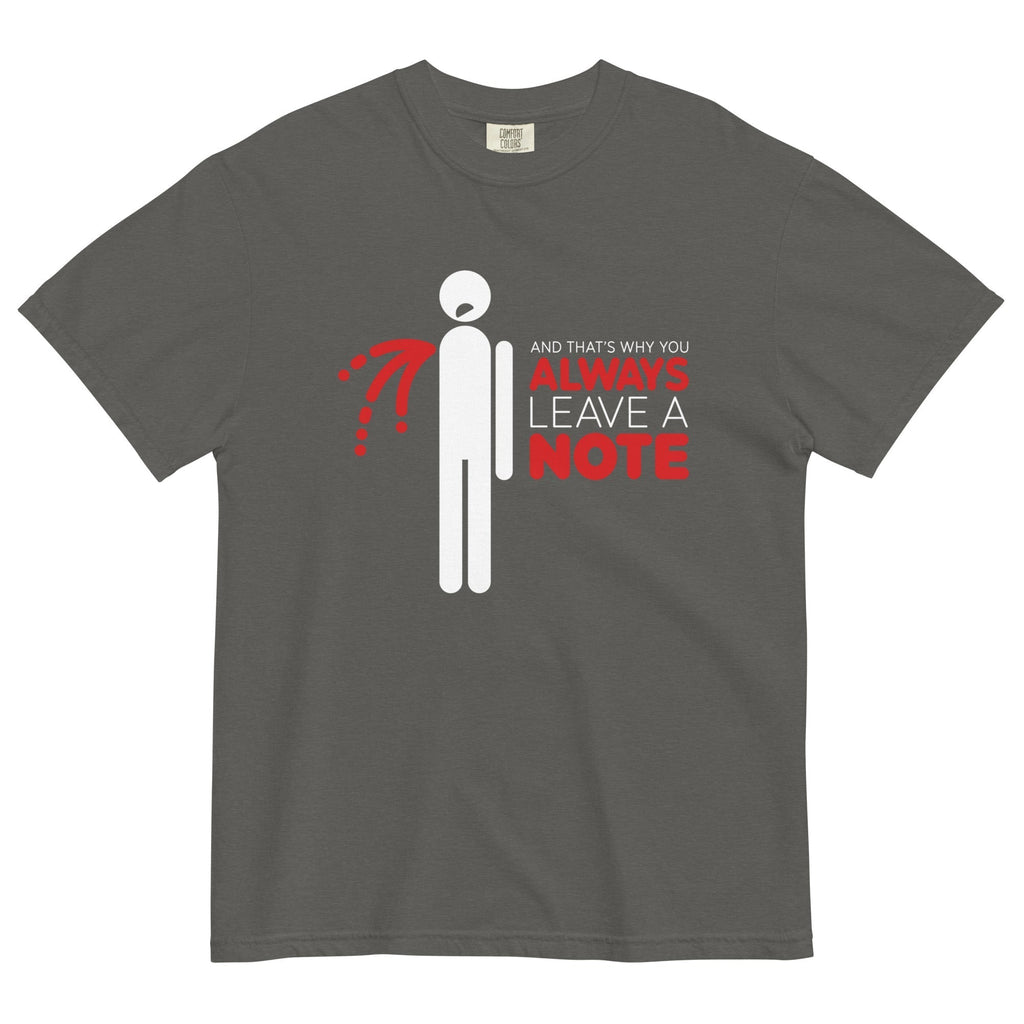 Always Leave A Note Men's Relaxed Fit Tee Hoodie, Sweatshirt | CoreVibeTees.com (Image 3)