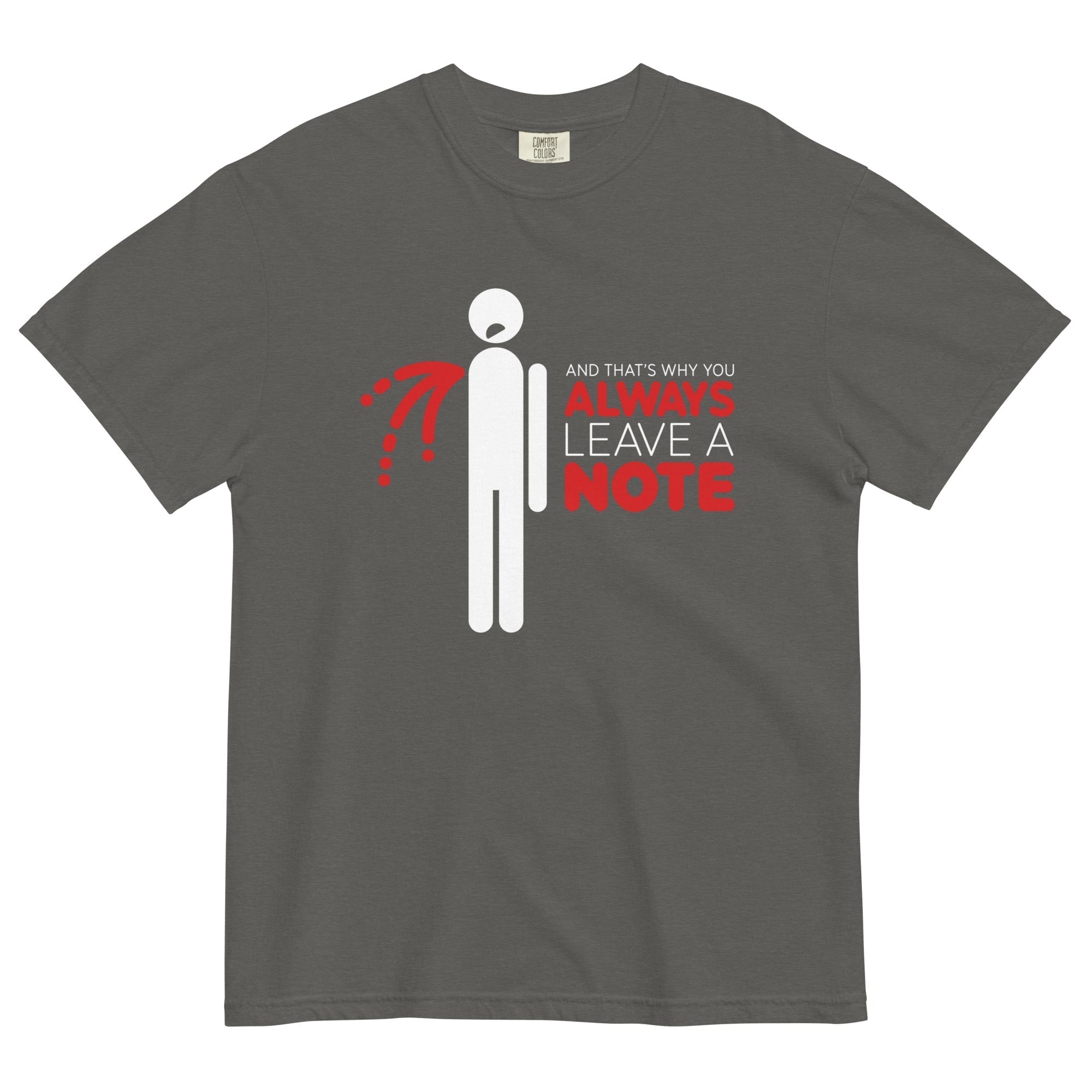 Always Leave A Note Men's Relaxed Fit Tee Hoodie, Sweatshirt | CoreVibeTees.com (Image 3)