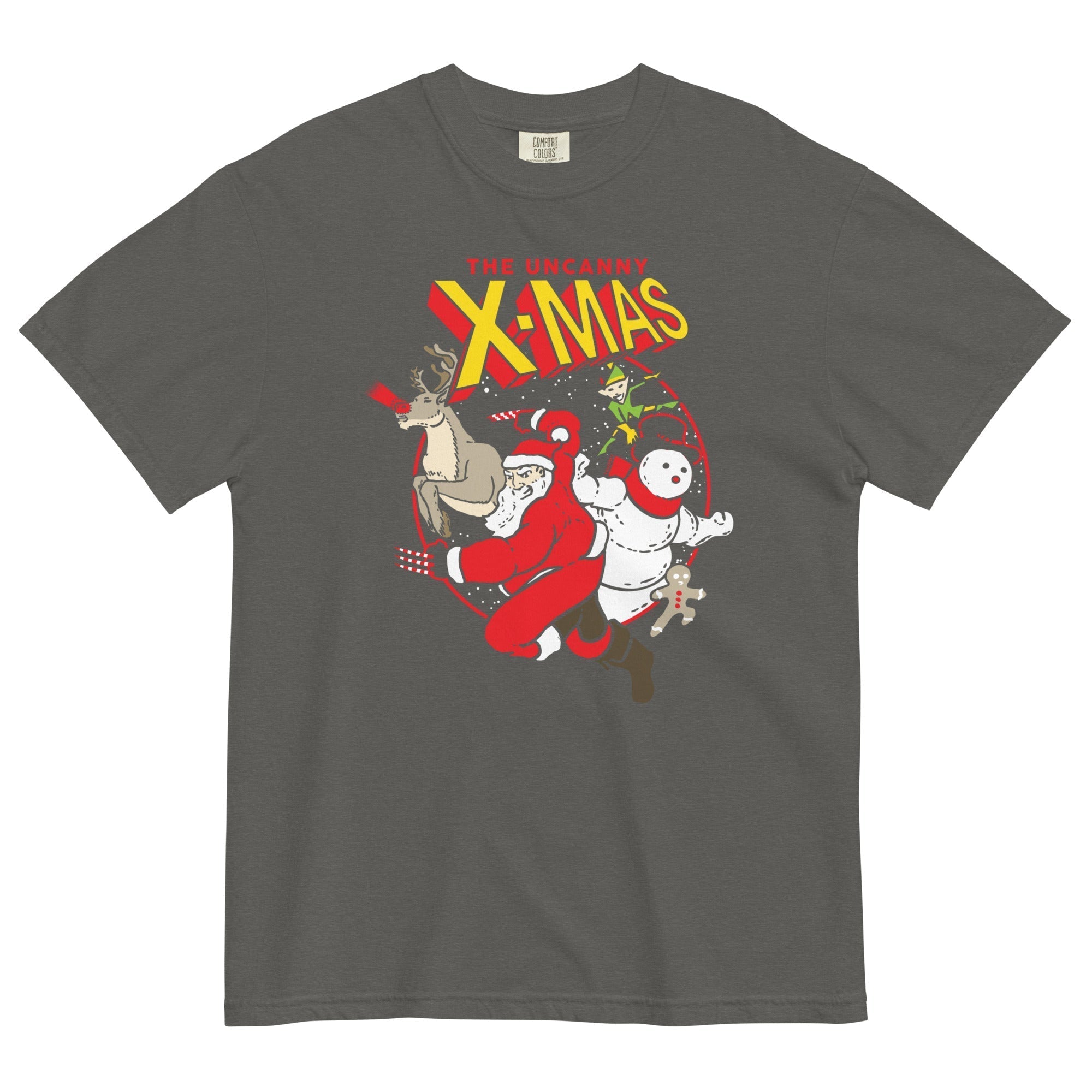 The Uncanny X-Mas Men's Relaxed Fit Tee Hoodie, Sweatshirt | CoreVibeTees.com (Image 5)