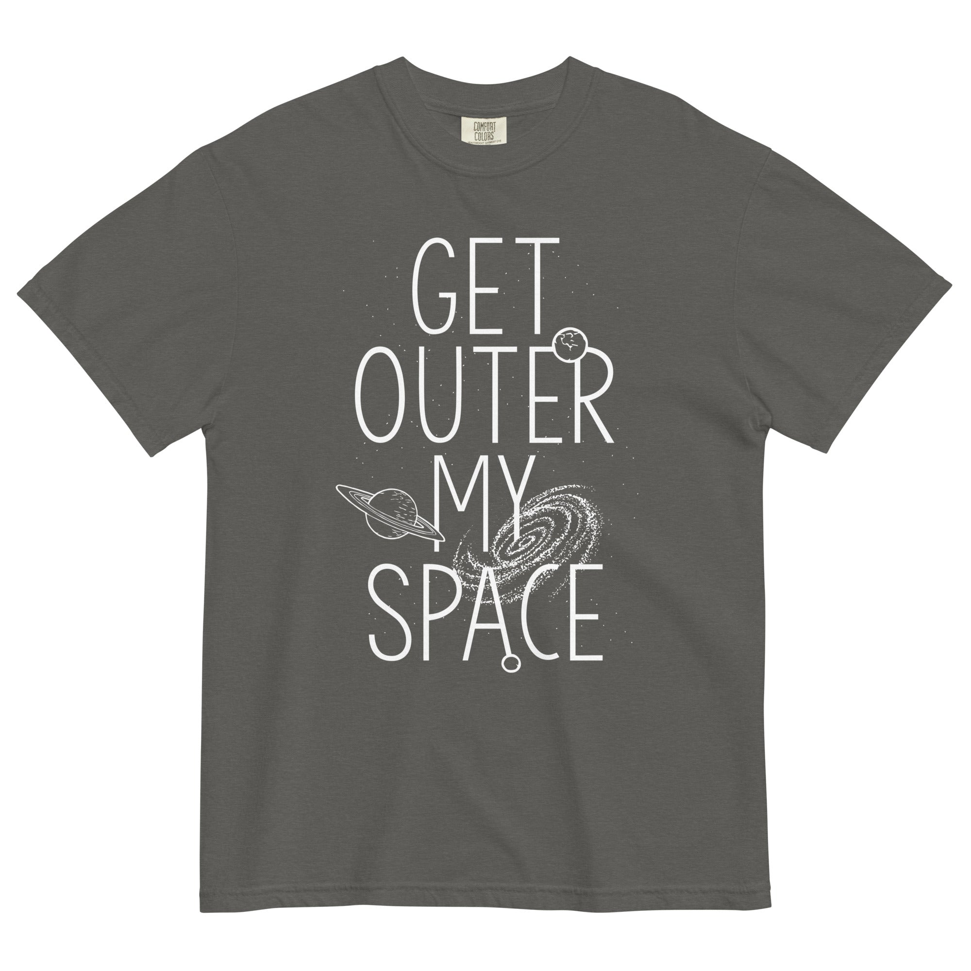 Get Outer My Space Men's Relaxed Fit Tee Hoodie, Sweatshirt | CoreVibeTees.com (Image 3)