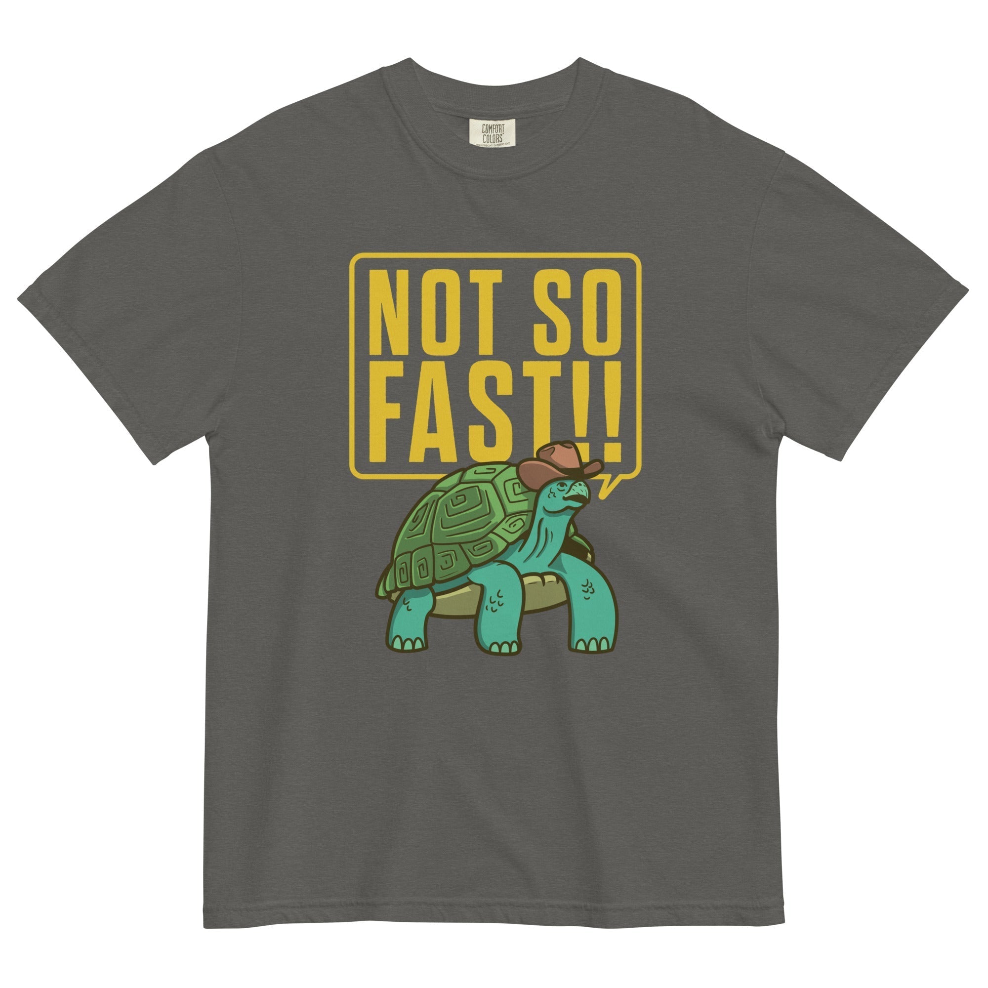 Not So Fast!! Men's Relaxed Fit Tee Hoodie, Sweatshirt | CoreVibeTees.com (Image 1)