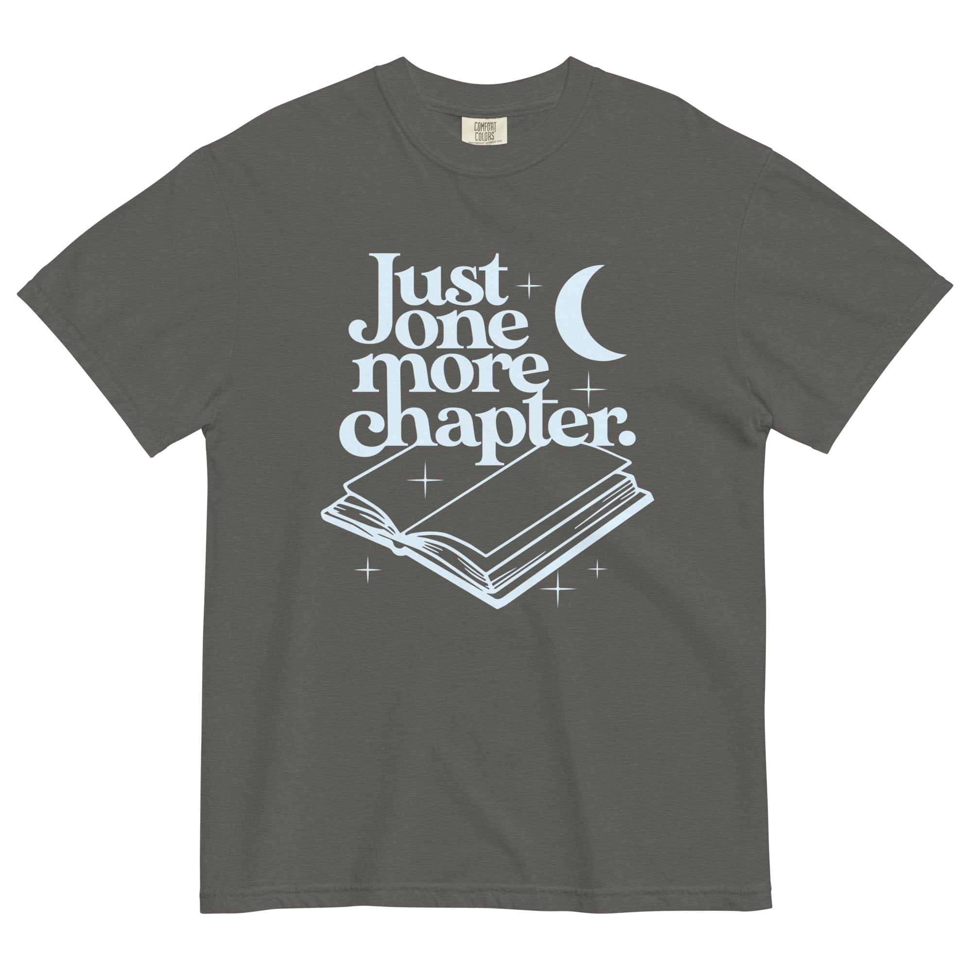 Just One More Chapter Men's Relaxed Fit Tee Hoodie, Sweatshirt | CoreVibeTees.com (Image 1)
