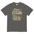 They May Be Fictional But My Love Is Real Men's Relaxed Fit Tee Hoodie, Sweatshirt | CoreVibeTees.com (Image 1)