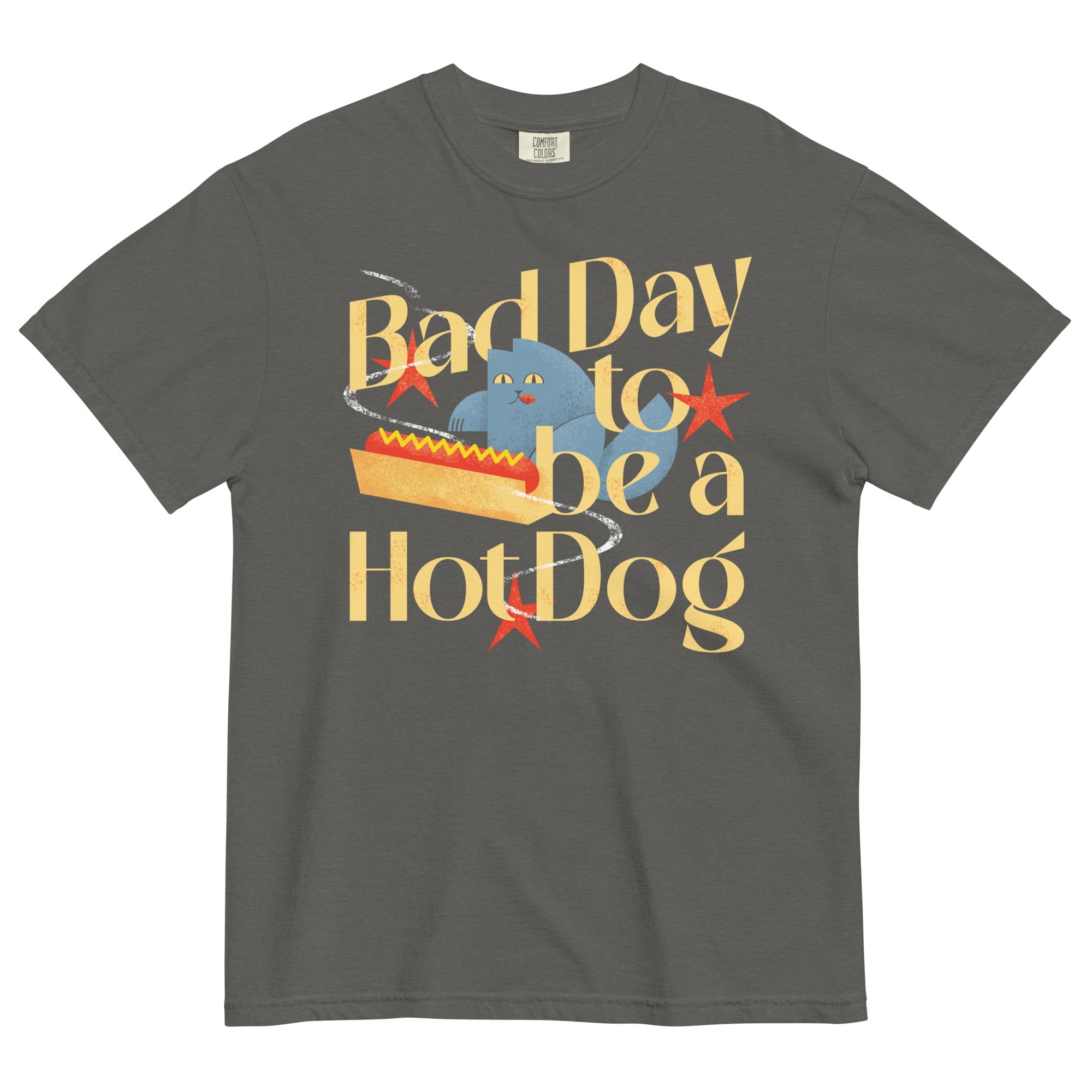 Bad Day To Be A Hot Dog Men's Relaxed Fit Tee