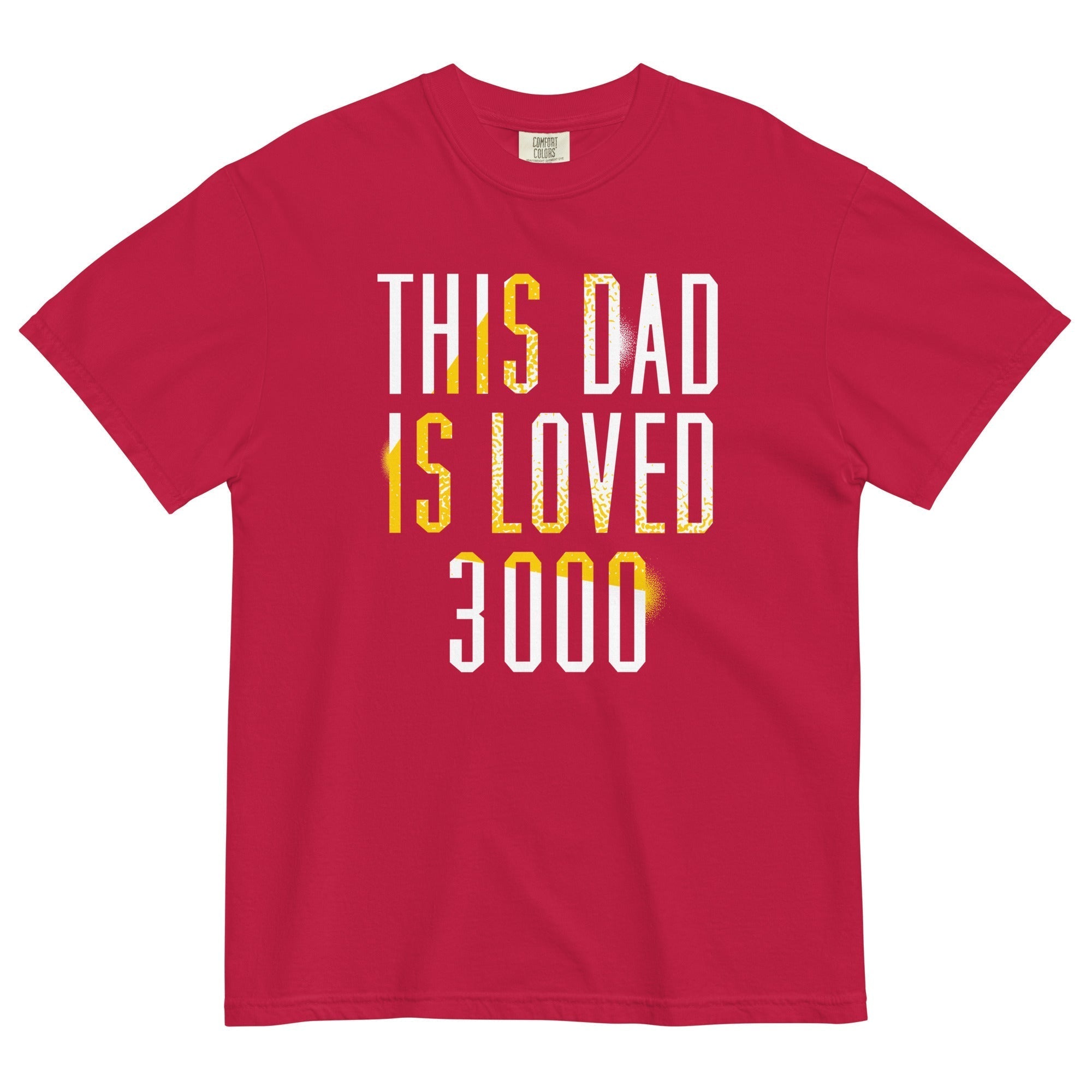 This Dad Is Loved 3000 Men's Relaxed Fit Tee Hoodie, Sweatshirt | CoreVibeTees.com (Image 2)