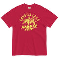 Crystal Lake Summer Fest Men's Relaxed Fit Tee Hoodie, Sweatshirt | CoreVibeTees.com (Image 1)