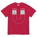 Stay Positive Men's Relaxed Fit Tee Hoodie, Sweatshirt | CoreVibeTees.com (Image 1)