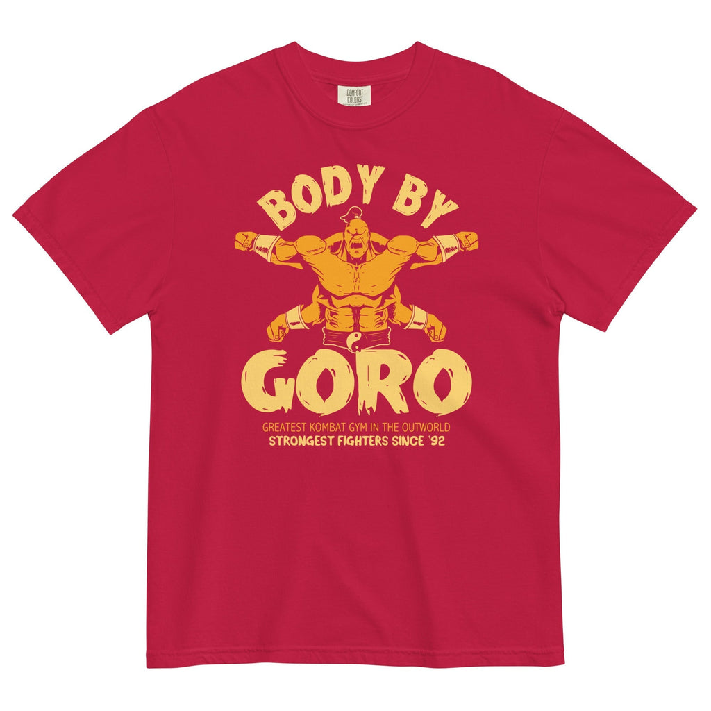 Body By Goro Men's Relaxed Fit Tee Hoodie, Sweatshirt | CoreVibeTees.com (Image 1)
