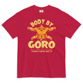 Body By Goro Men's Relaxed Fit Tee Hoodie, Sweatshirt | CoreVibeTees.com (Image 1)