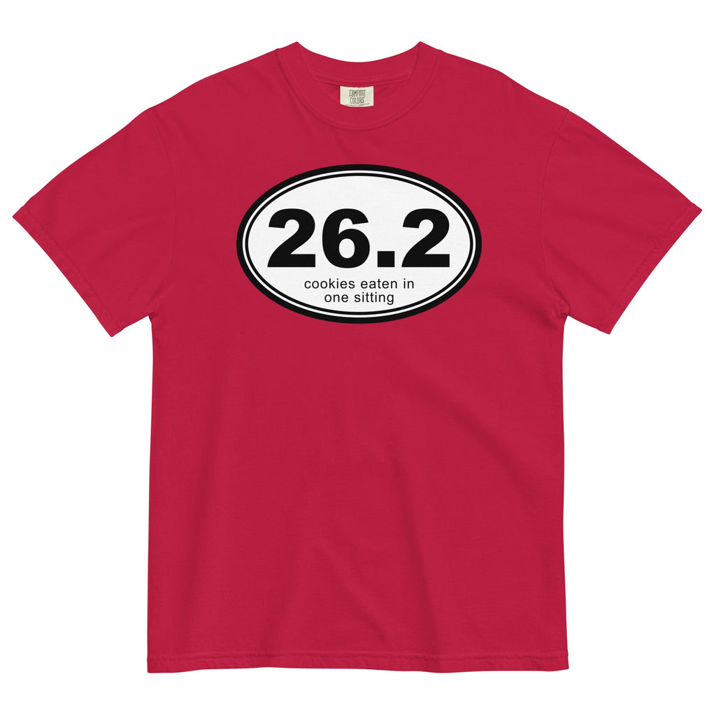 26.2 Cookies Eaten In One Sitting Men's Relaxed Fit Tee Hoodie, Sweatshirt | CoreVibeTees.com (Image 2)