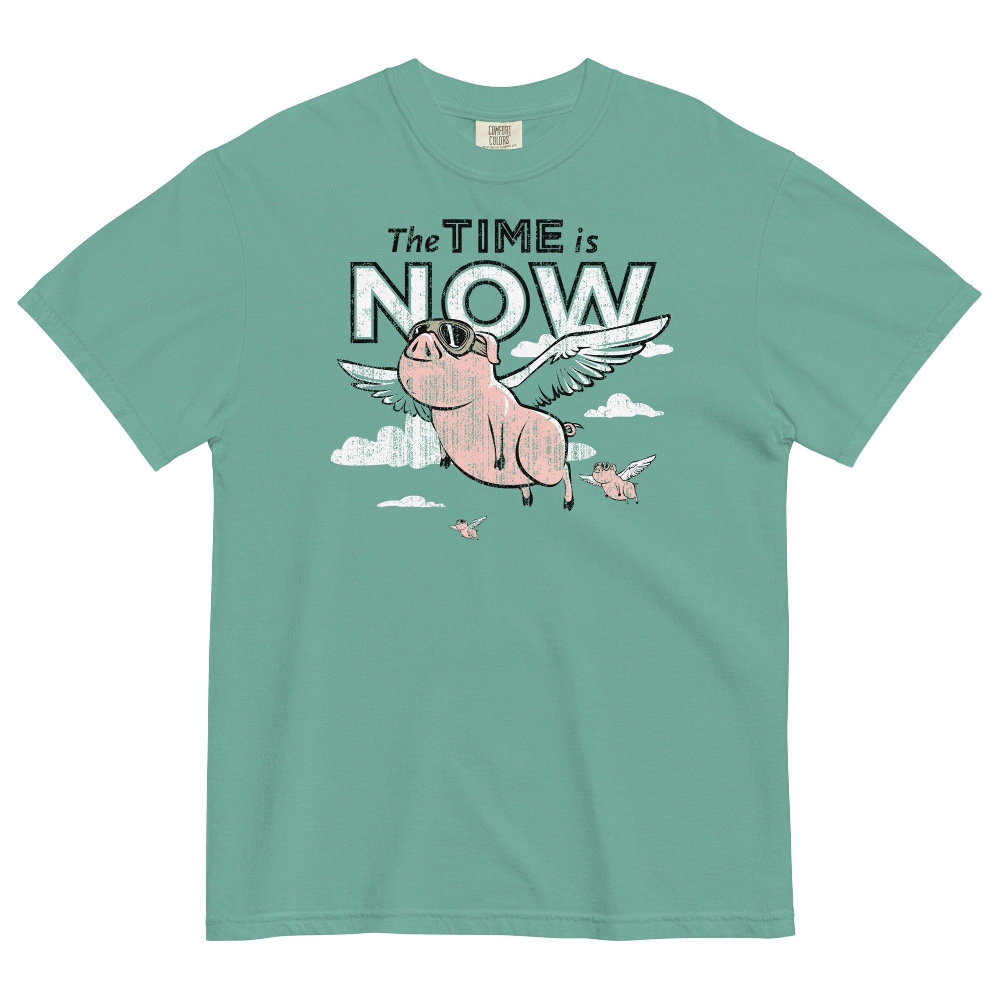 The Time Is Now Men's Relaxed Fit Tee Hoodie, Sweatshirt | CoreVibeTees.com (Image 5)