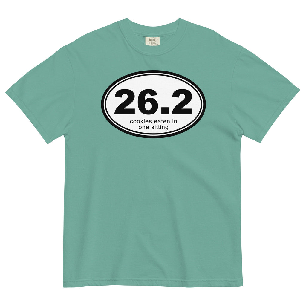 26.2 Cookies Eaten In One Sitting Men's Relaxed Fit Tee Hoodie, Sweatshirt | CoreVibeTees.com (Image 1)