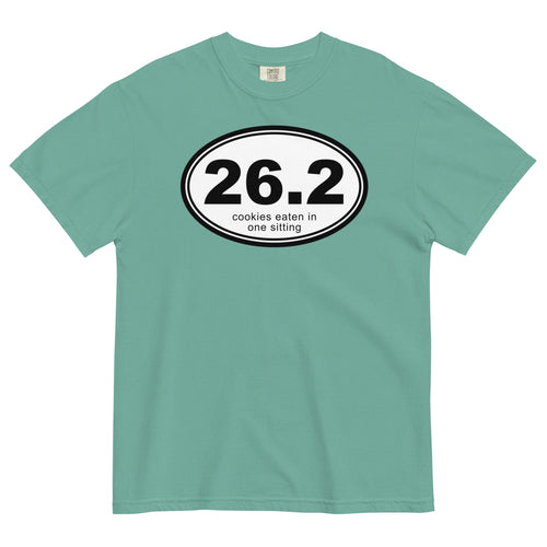 26.2 Cookies Eaten In One Sitting Men's Relaxed Fit Tee Hoodie, Sweatshirt | CoreVibeTees.com (Image 1)