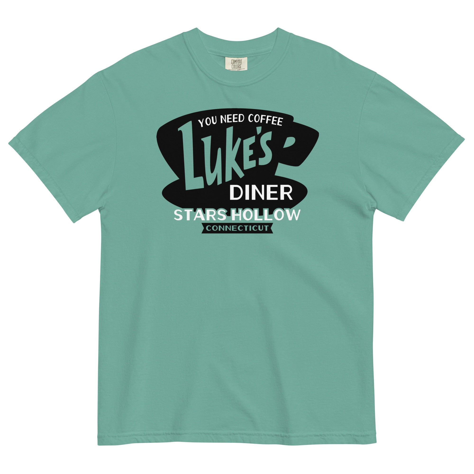 Luke's Diner Men's Relaxed Fit Tee Hoodie, Sweatshirt | CoreVibeTees.com (Image 1)