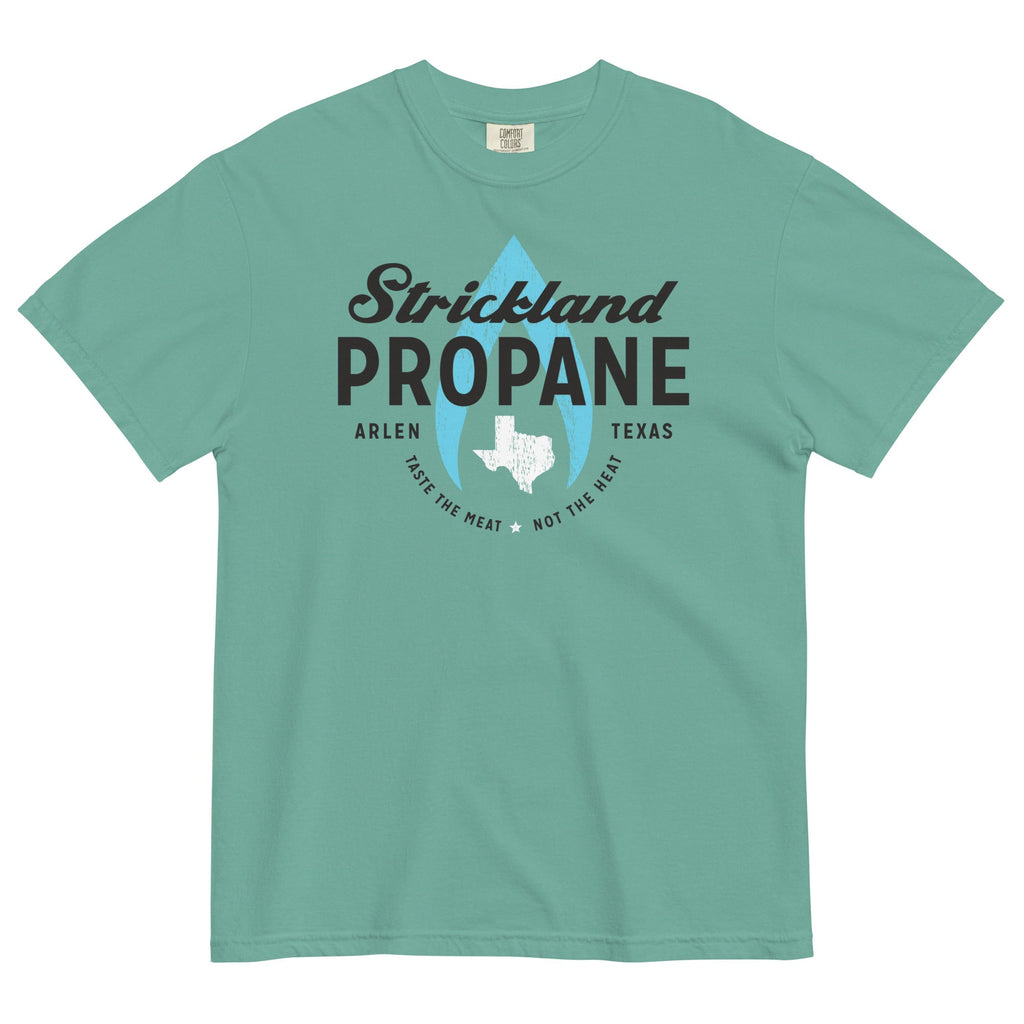 Strickland Propane Men's Relaxed Fit Tee Hoodie, Sweatshirt | CoreVibeTees.com (Image 3)