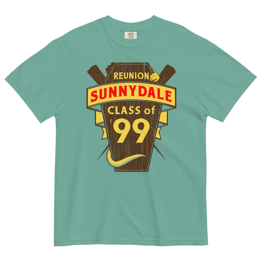 Sunnydale Reunion Men's Relaxed Fit Tee Hoodie, Sweatshirt | CoreVibeTees.com (Image 4)