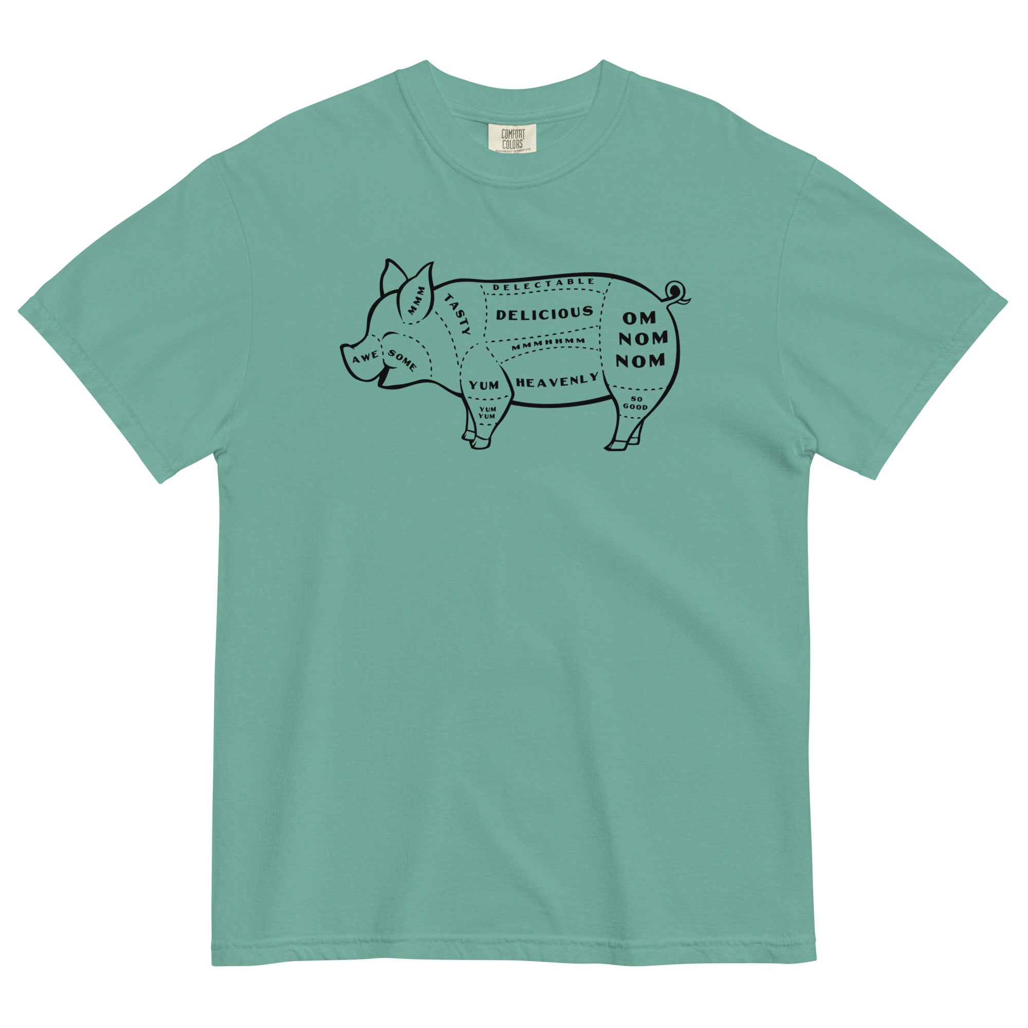 Tasty Pig Cuts Men's Relaxed Fit Tee Hoodie, Sweatshirt | CoreVibeTees.com (Image 4)