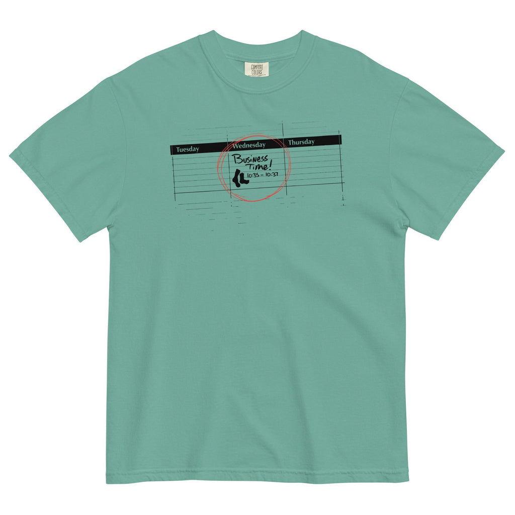 It's Business Time Men's Relaxed Fit Tee Hoodie, Sweatshirt | CoreVibeTees.com (Image 3)