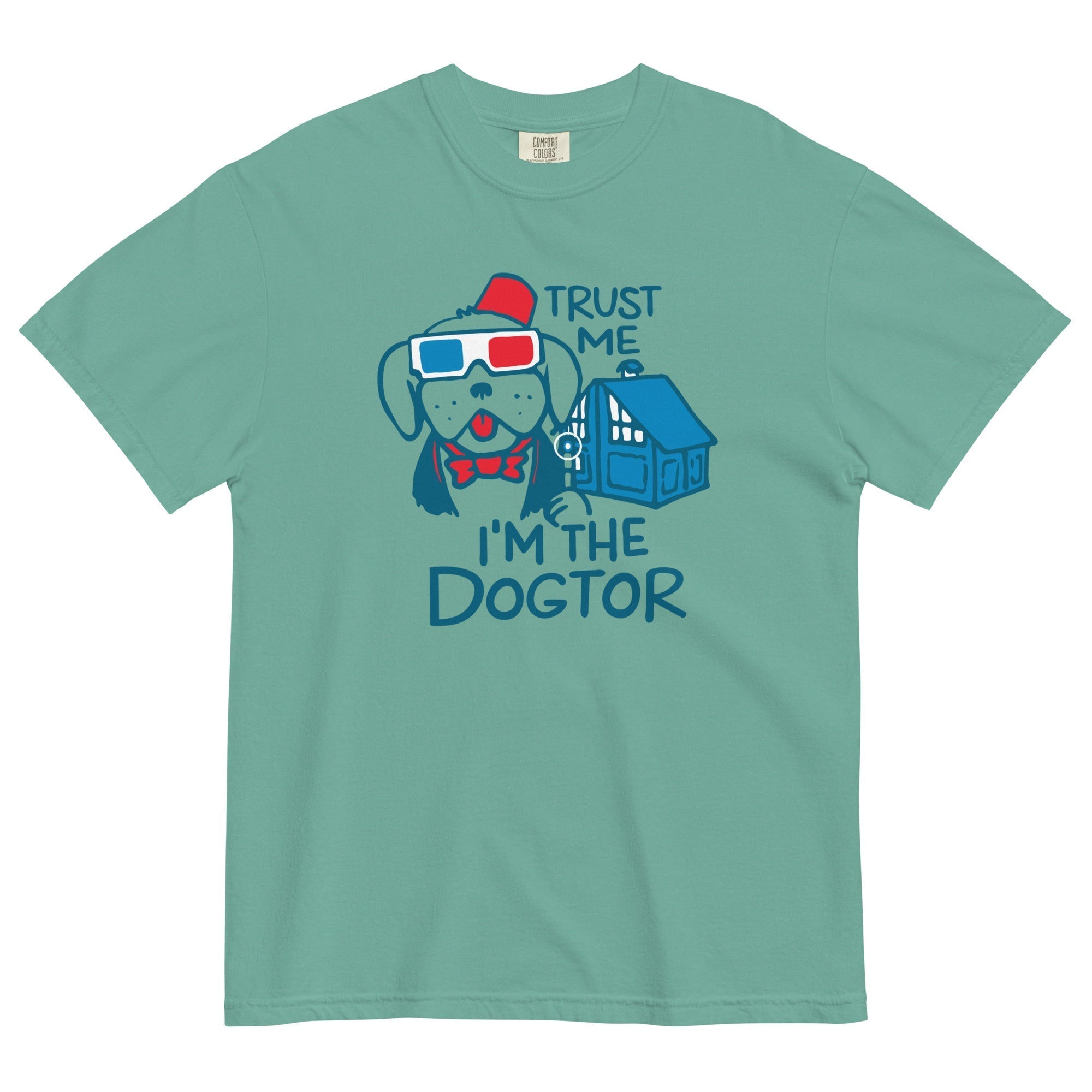 Trust Me, I'm The Dogtor Men's Relaxed Fit Tee Hoodie, Sweatshirt | CoreVibeTees.com (Image 2)