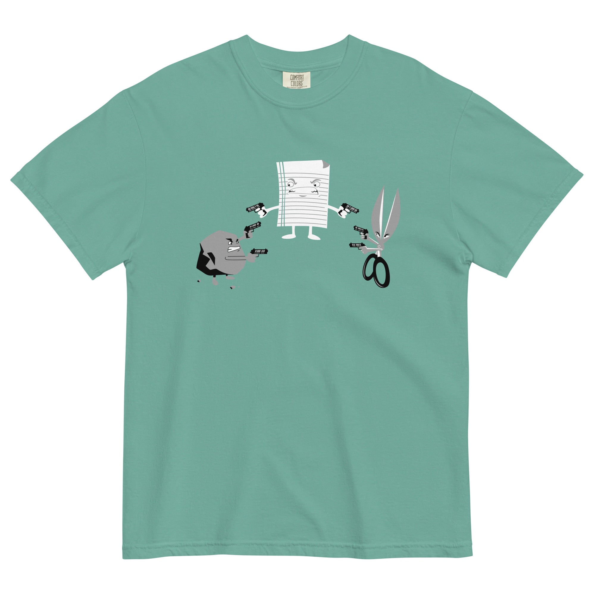 Standoff Men's Relaxed Fit Tee Hoodie, Sweatshirt | CoreVibeTees.com (Image 4)