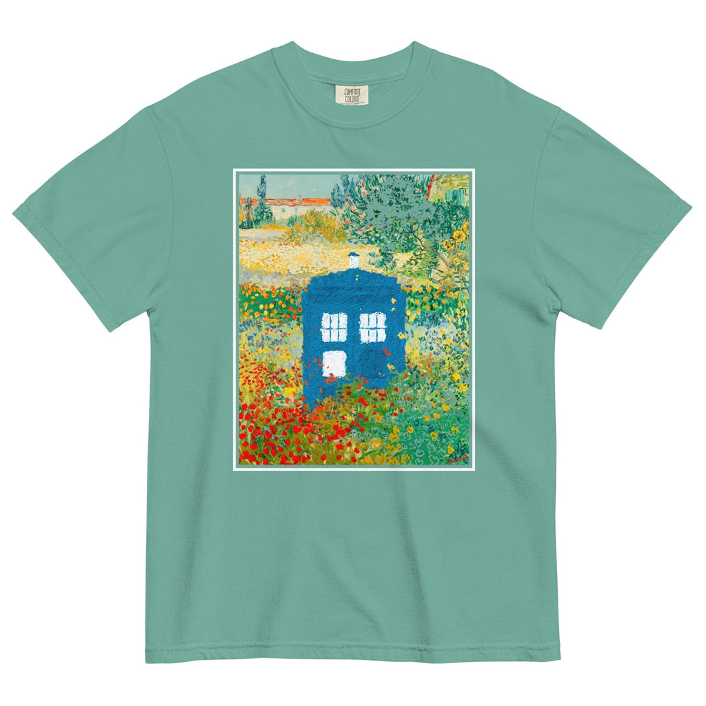 Garden In Bloom Men's Relaxed Fit Tee Hoodie, Sweatshirt | CoreVibeTees.com (Image 5)