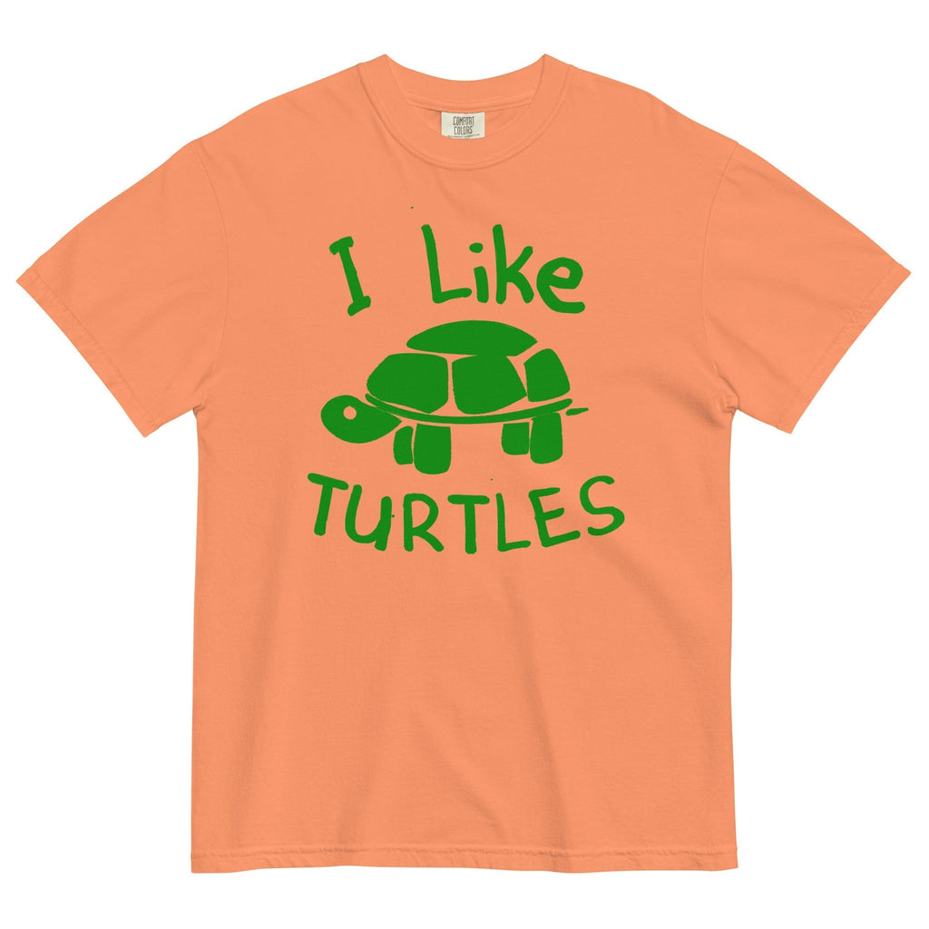 I Like Turtles Men's Relaxed Fit Tee Hoodie, Sweatshirt | CoreVibeTees.com (Image 2)