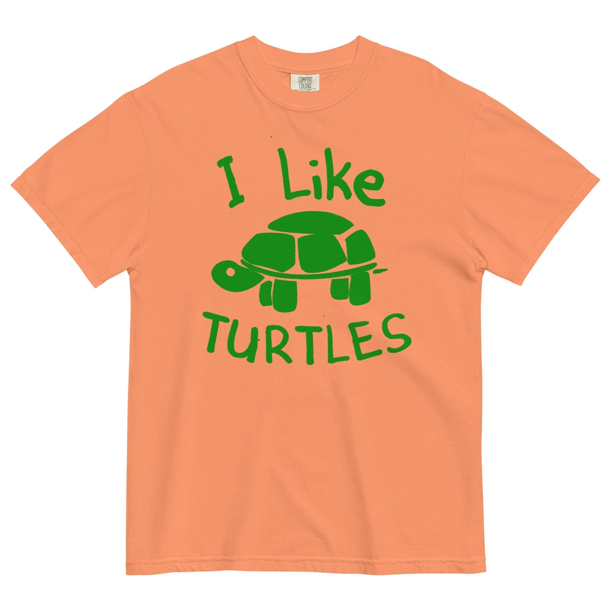 I Like Turtles Men's Relaxed Fit Tee Hoodie, Sweatshirt | CoreVibeTees.com (Image 2)