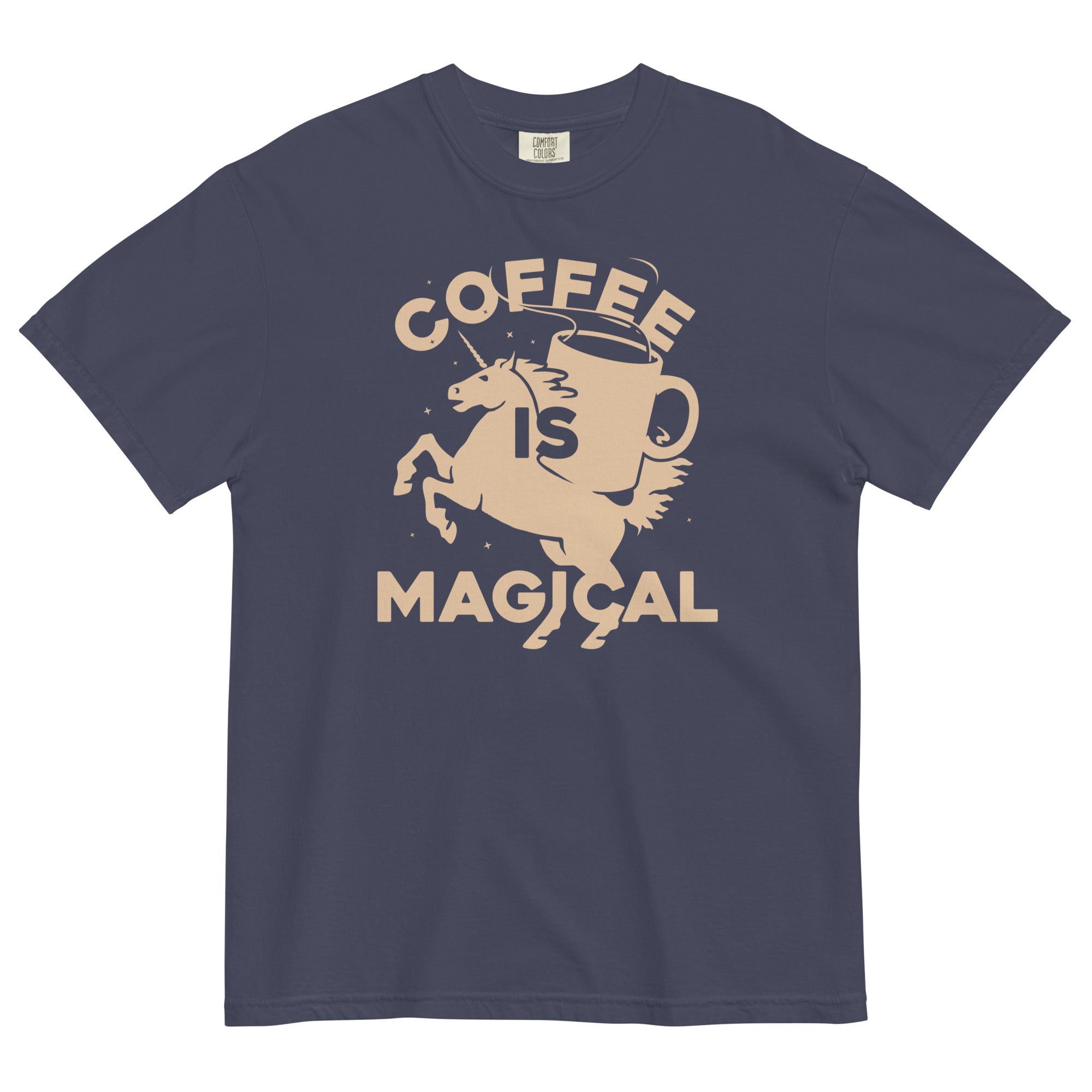 Coffee Is Magical Men's Relaxed Fit Tee Hoodie, Sweatshirt | CoreVibeTees.com (Image 2)